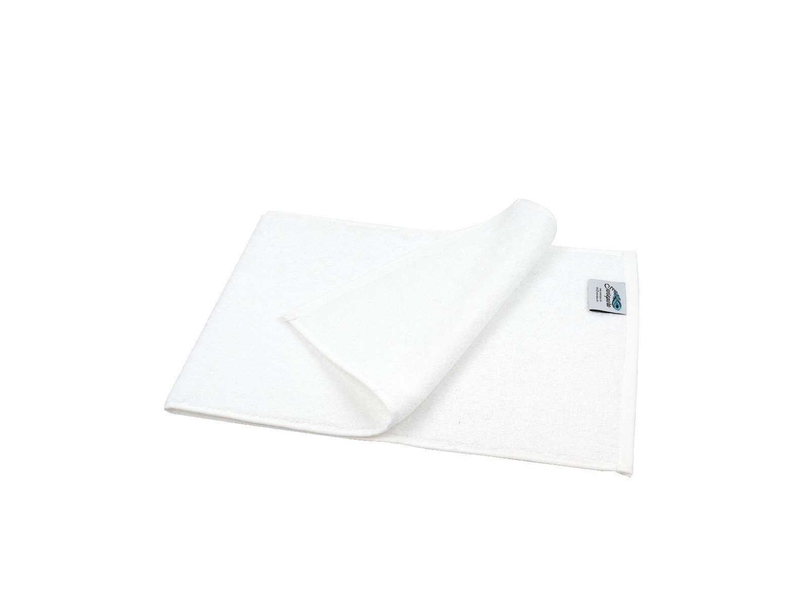 Sensepura Gästehandtücher kleine und hautfreundlich Frotteetücher Frottee pflegeleicht (6-St), weiß, cm 30x80