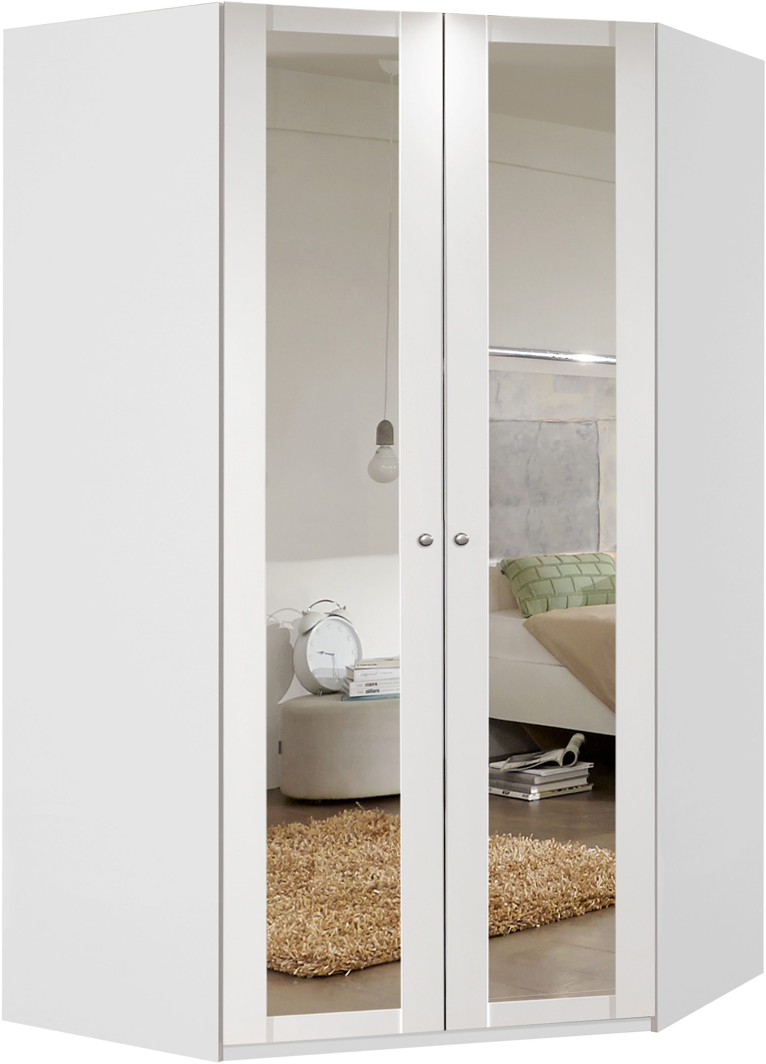 Wimex Eckkleiderschrank New York mit Spiegel