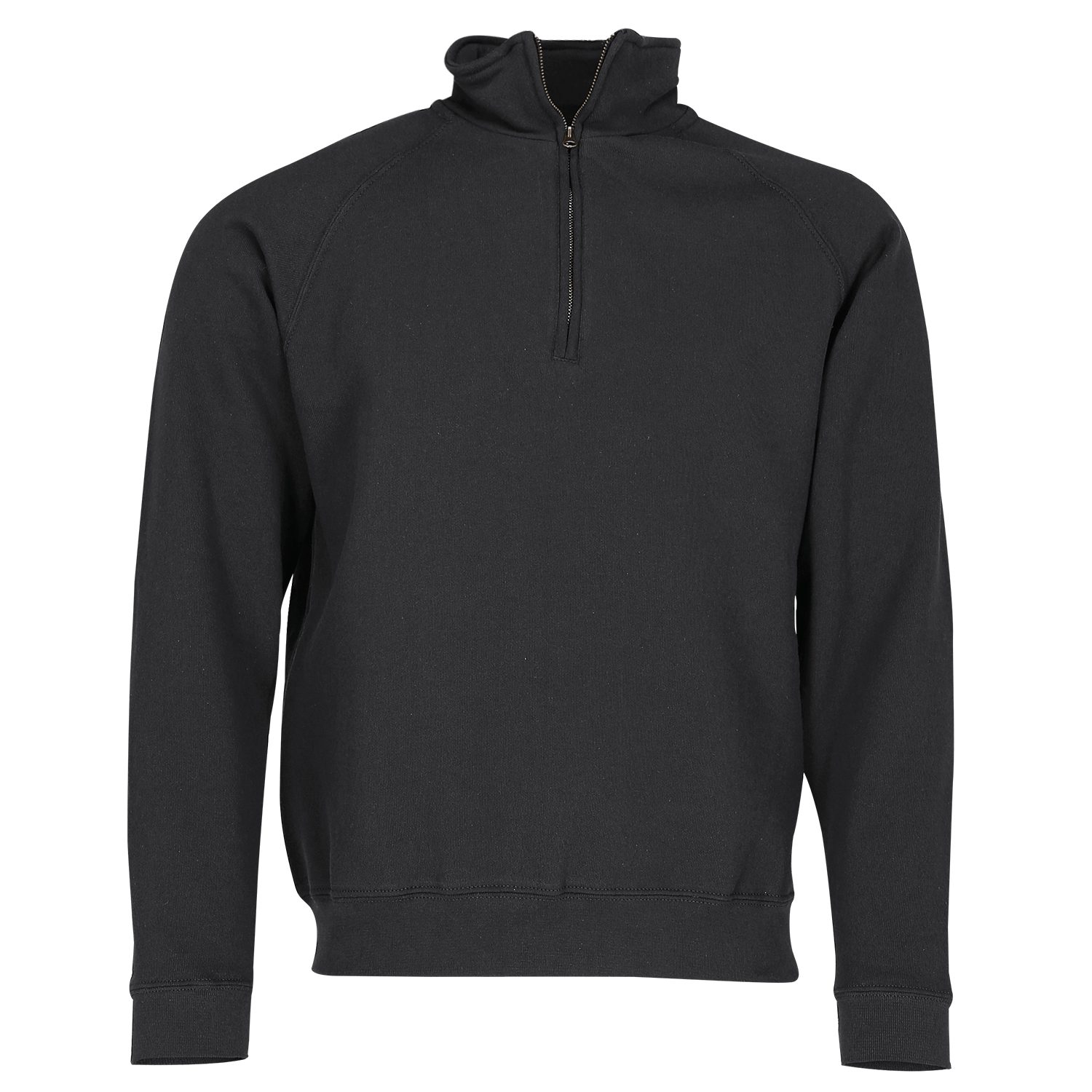 Fruit of the Loom Sweatshirt Fruit of the Loom Classic Zip Neck Sweat günstig online kaufen
