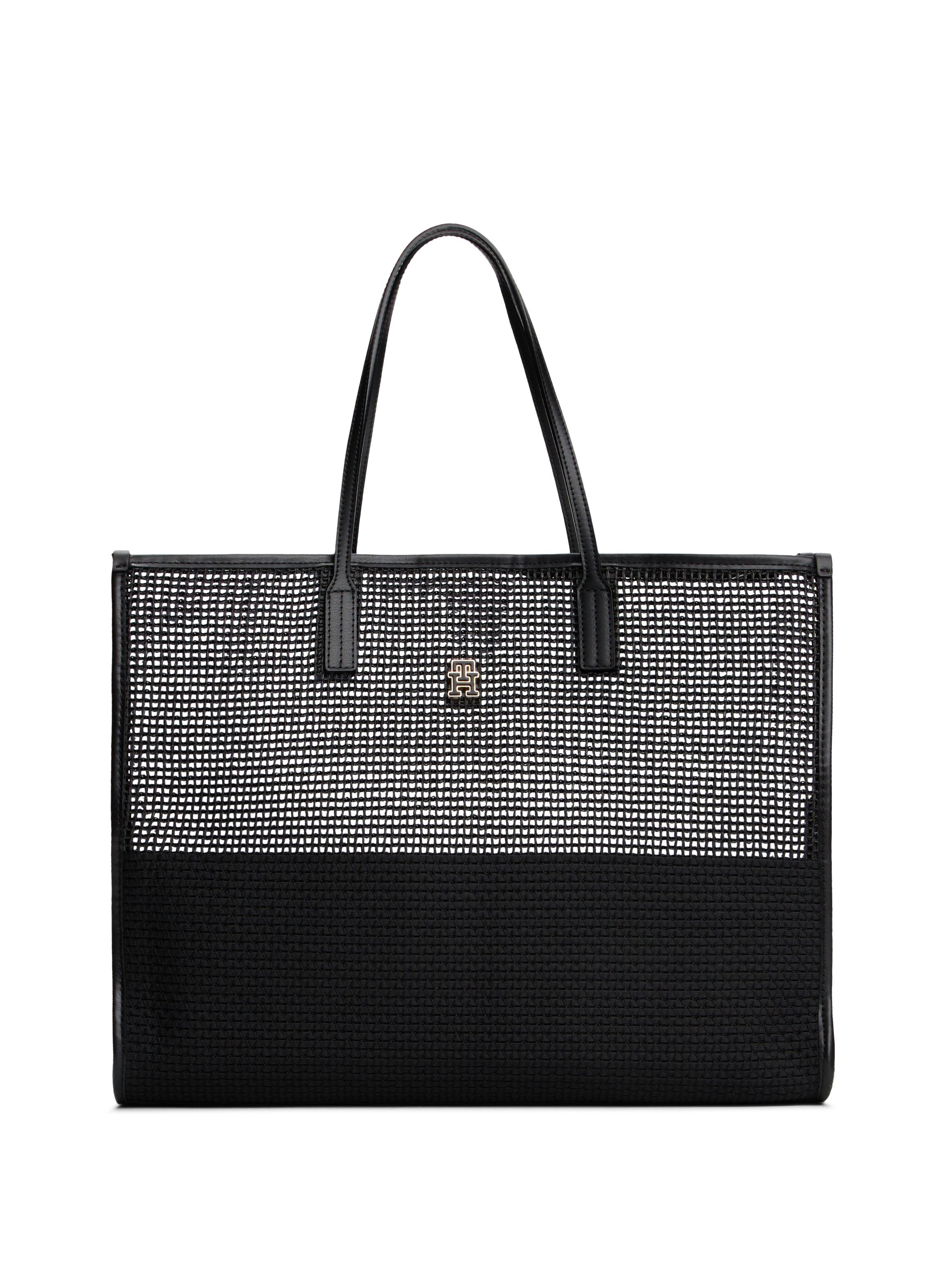 Tommy Hilfiger Tragetasche TH CITY SUMMER TOTE WOVEN, Damen Umhängetasche, günstig online kaufen