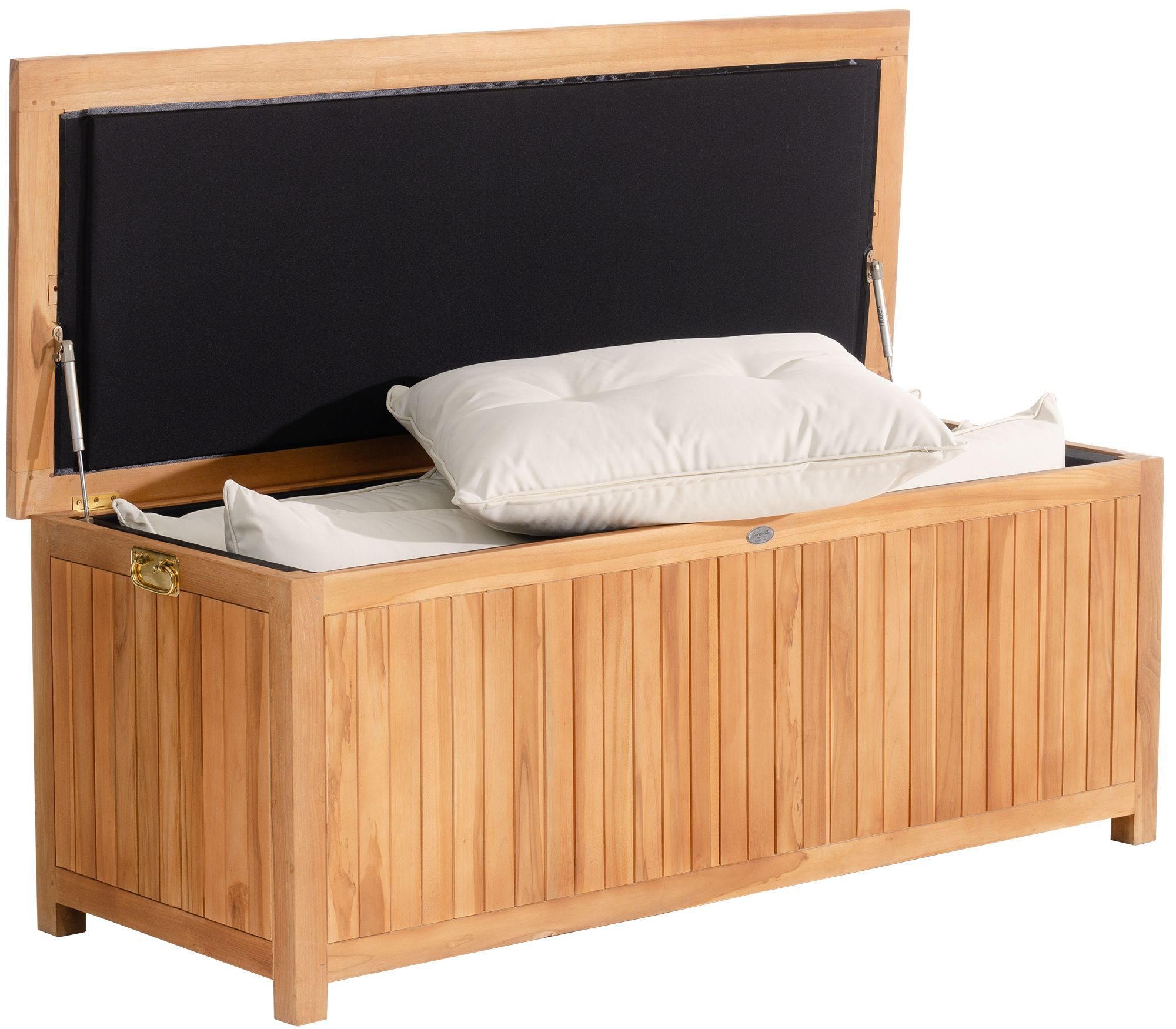 CLP Auflagenbox Odessa (1er), aus hochwertigem Teakholz