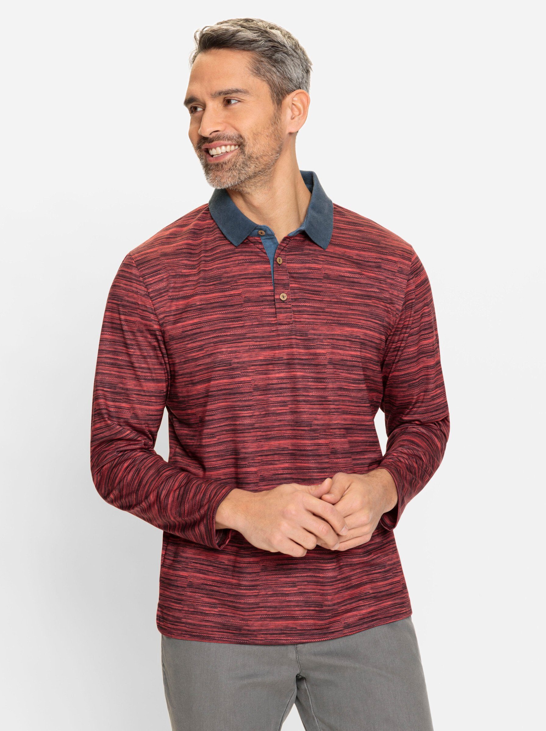Witt T-Shirt Langarm-Poloshirt