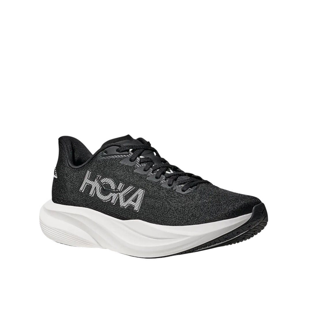 Hoka One One Mach 7 (Dämpfung) schwarz/weiss Damen Laufschuh