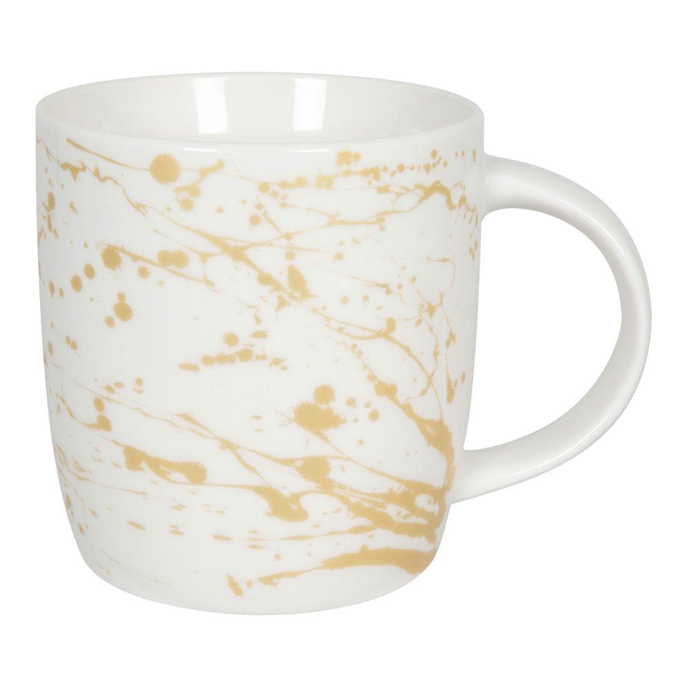 Könitz Becher Golden Splash, Bone China