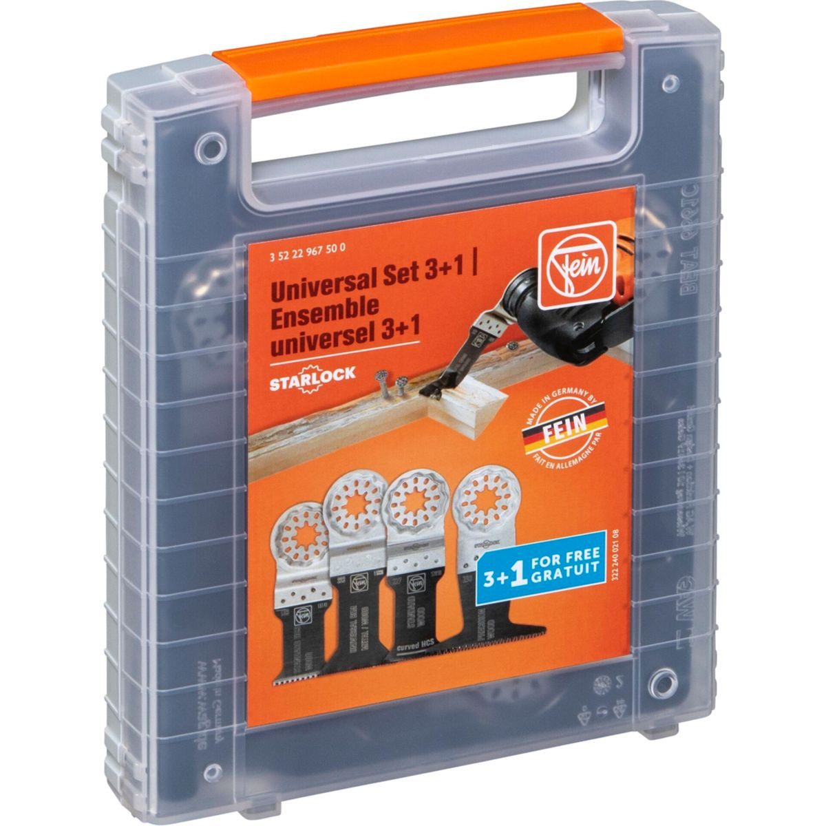 Fein Stichsägeblatt 3+1 Universal Set