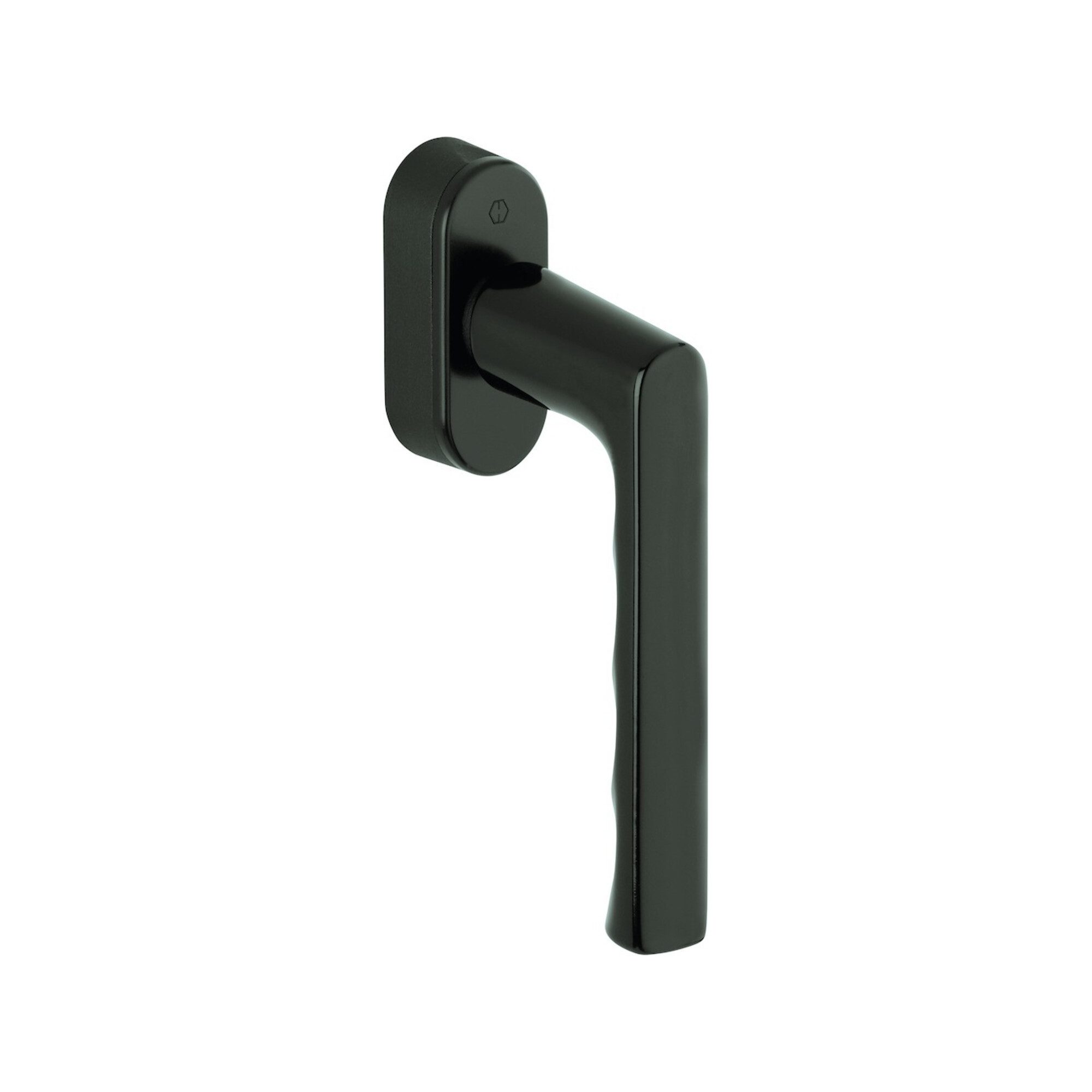 HOPPE Fenstergriff HOPPE DK-Fenstergriff Hamburg 0700/UD9020 mit ovaler Rosette VK7x32-42