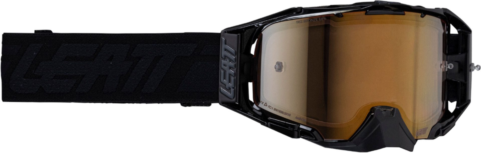 Leatt Motorradbrille Velocity 6.5 Iriz 2025 Motocross Brille, Anti-Beschlag-Beschichtung,Mit Band,Verspiegelt