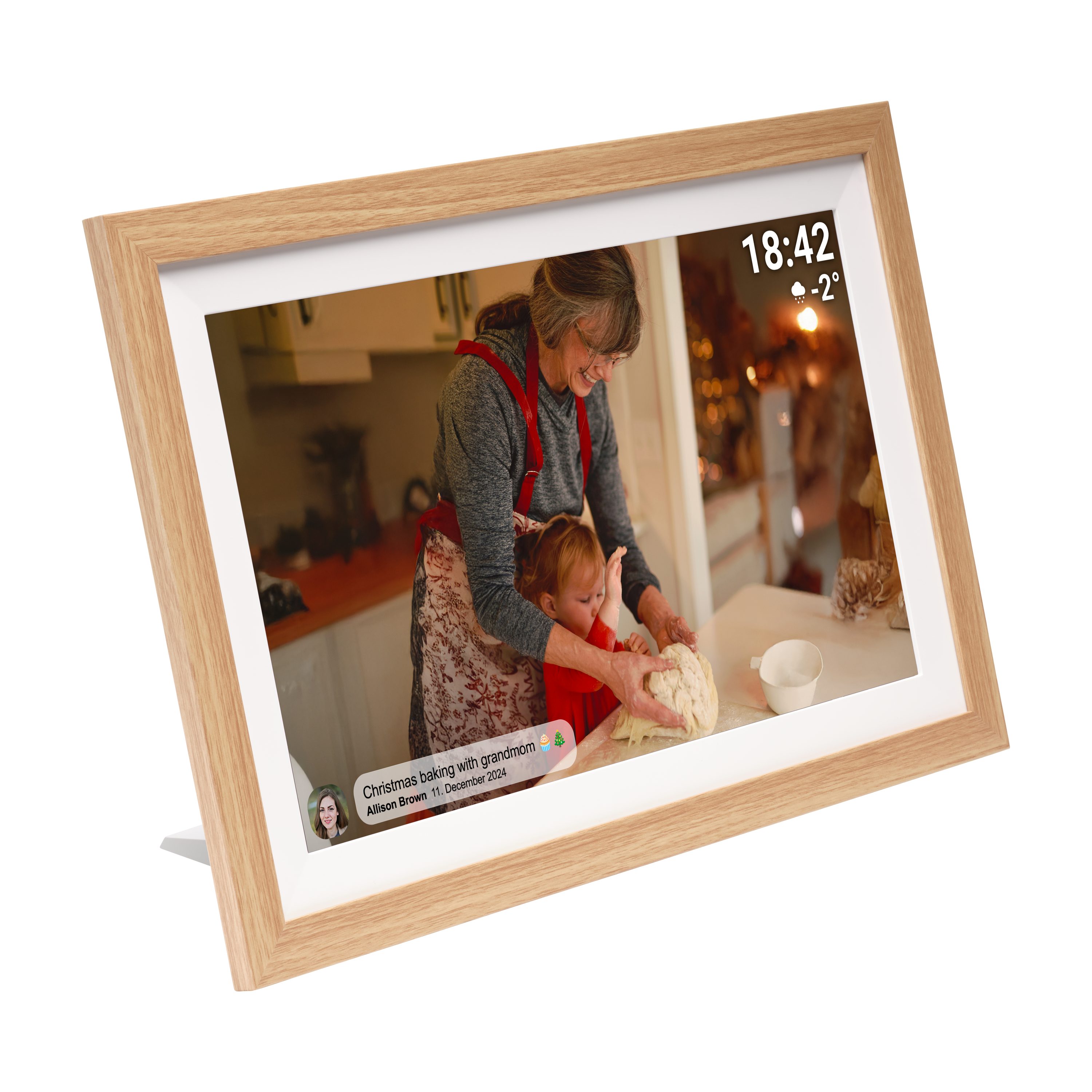 Denver PFF-1505LW Digitaler Bilderrahmen (39.6 cm/15.6 ", 32 GB) günstig online kaufen