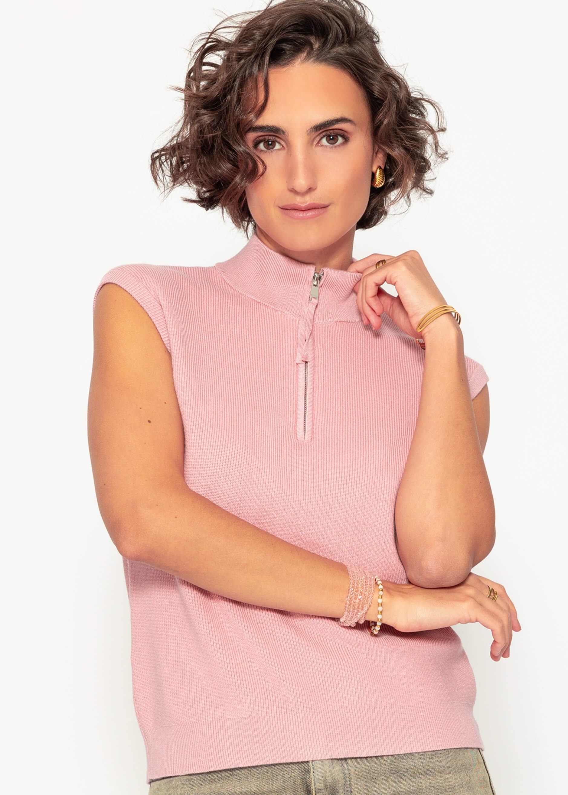 SASSYCLASSY T-Shirt Ärmellose Top Damen mit günstig online kaufen