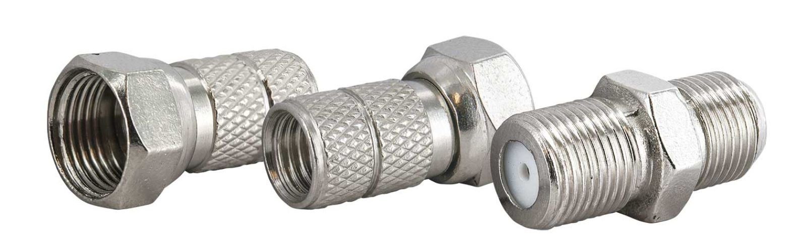 Schwaiger KVBS65 531 TV-Adapter F-Stecker zu F-Buchse