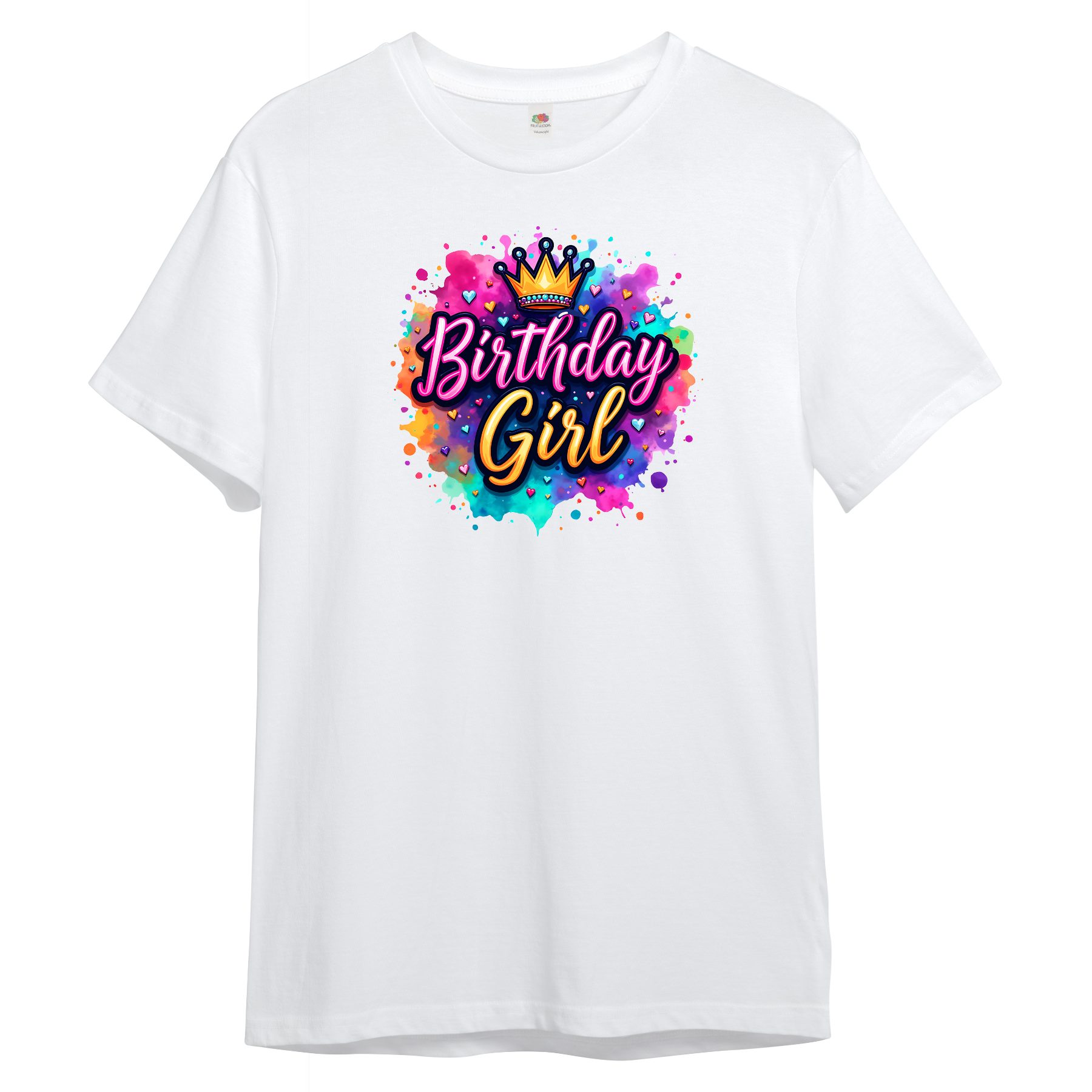 T-Shirt Kinder T-Shirt, Birthday Girl