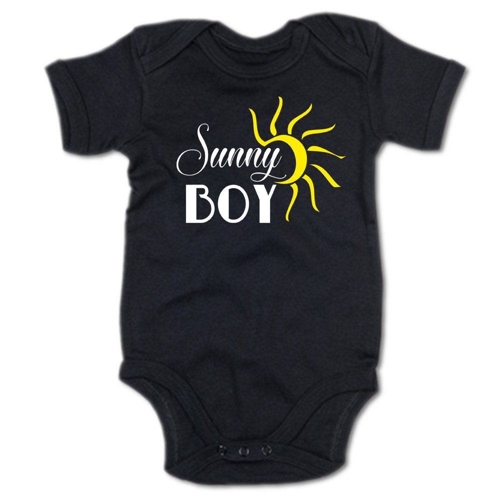 G-graphics Kurzarmbody Baby Body - Sunny boy mit Spruch / Sprüche • Babykleidung • Geschenk zur Geburt / Taufe / Babyshower / Babyparty • Strampler
