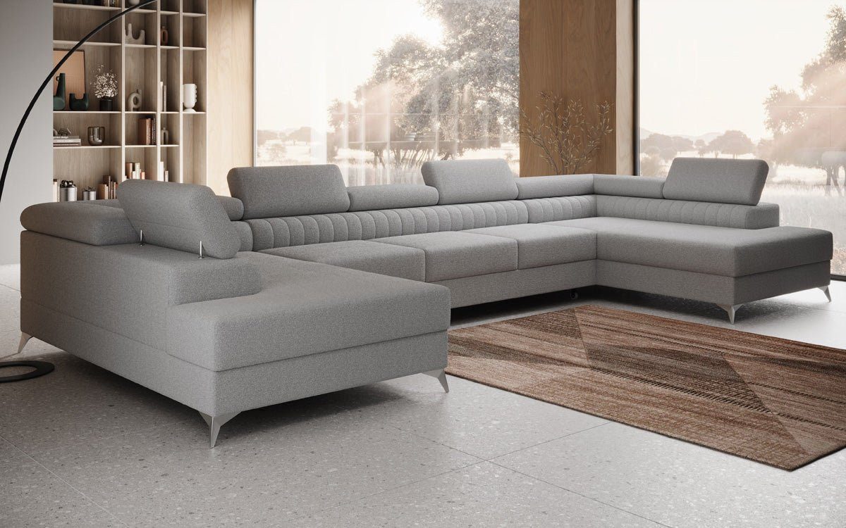 Luxusbetten24 Schlafsofa Designer Sofa Aurea U günstig online kaufen