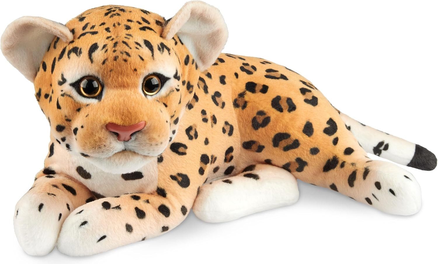 BRUBAKER Kuscheltier Leopard - 30 cm Stofftier - Baby Plüschtier (1-St., Ra günstig online kaufen
