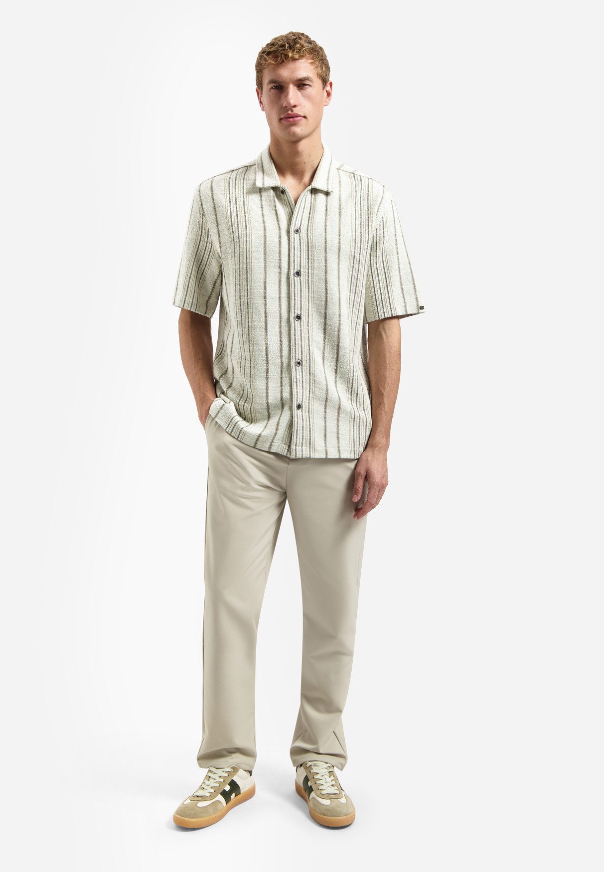 NO EXCESS Kurzarmhemd Shirt Short Sleeve - Herrenhemd - Sommerhemd