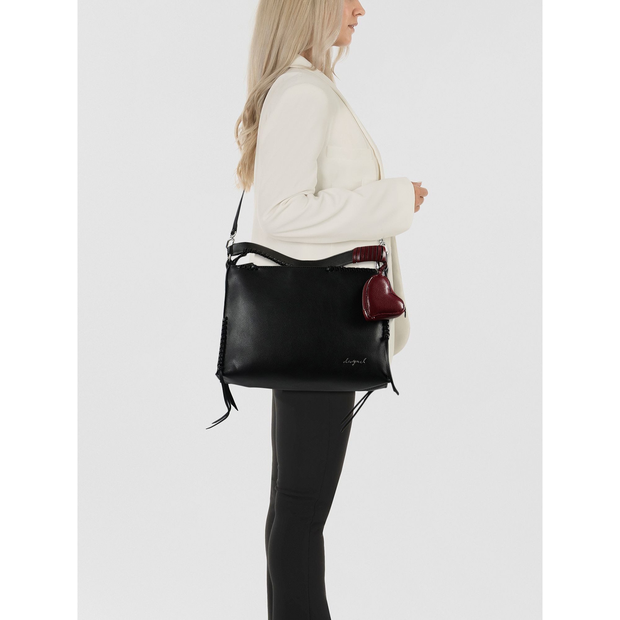 Desigual Schultertasche Torio, Polyurethan günstig online kaufen