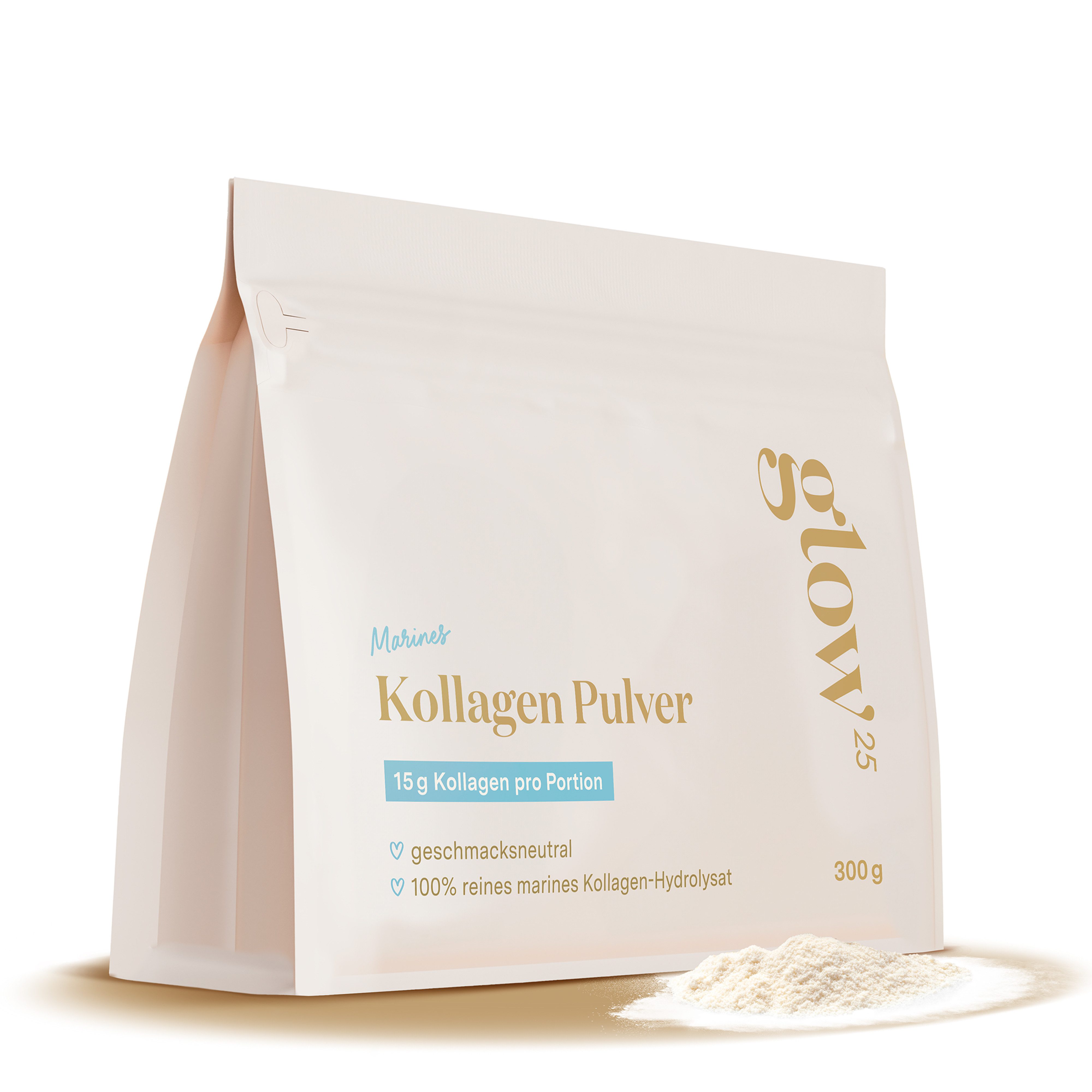 Glow25 Marine Kollagen Pulver [300g] Pulver, 300 g