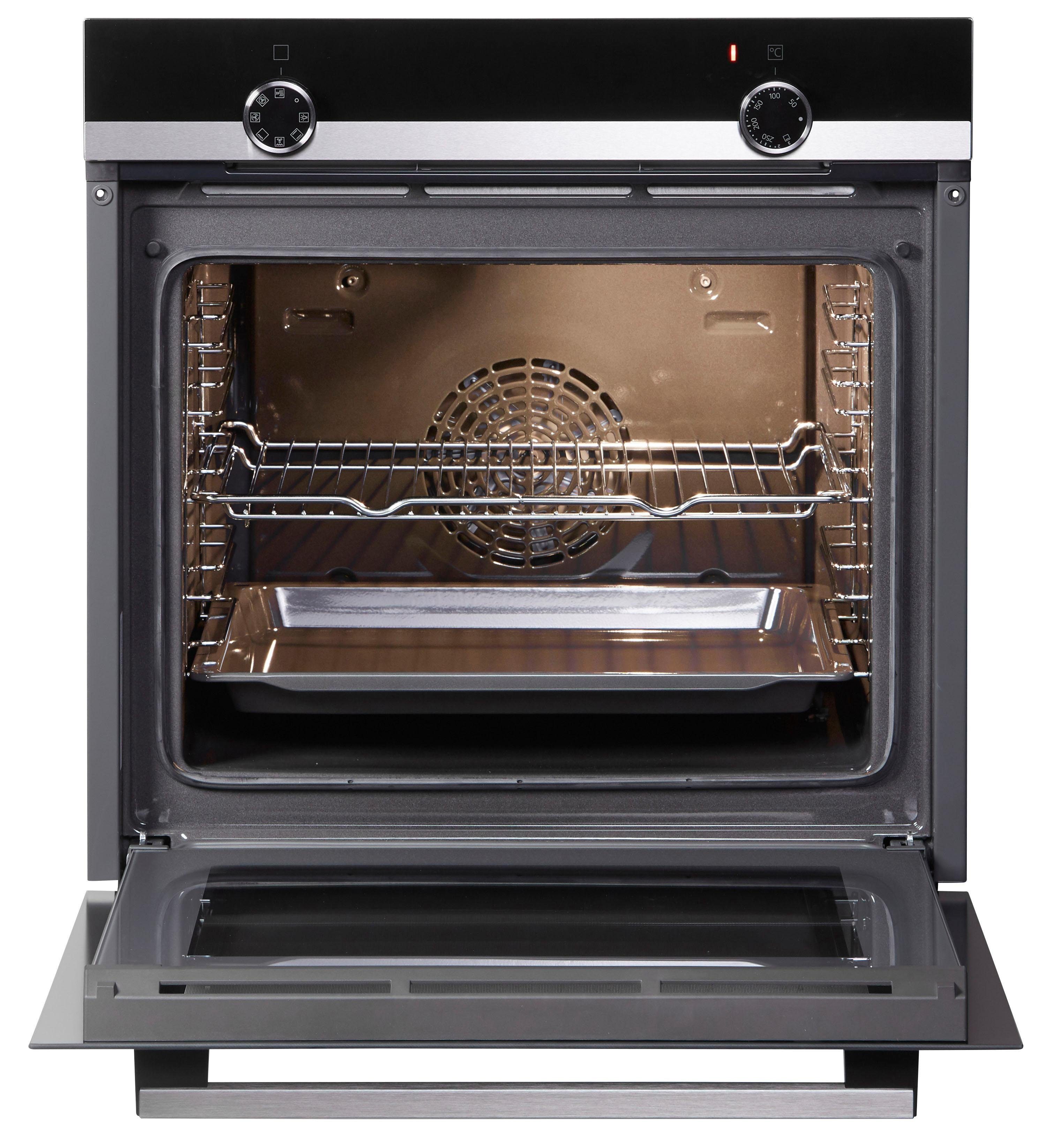 SIEMENS Einbaubackofen iQ100 HB510ABR1, mit Teleskopauszug nachrüstbar