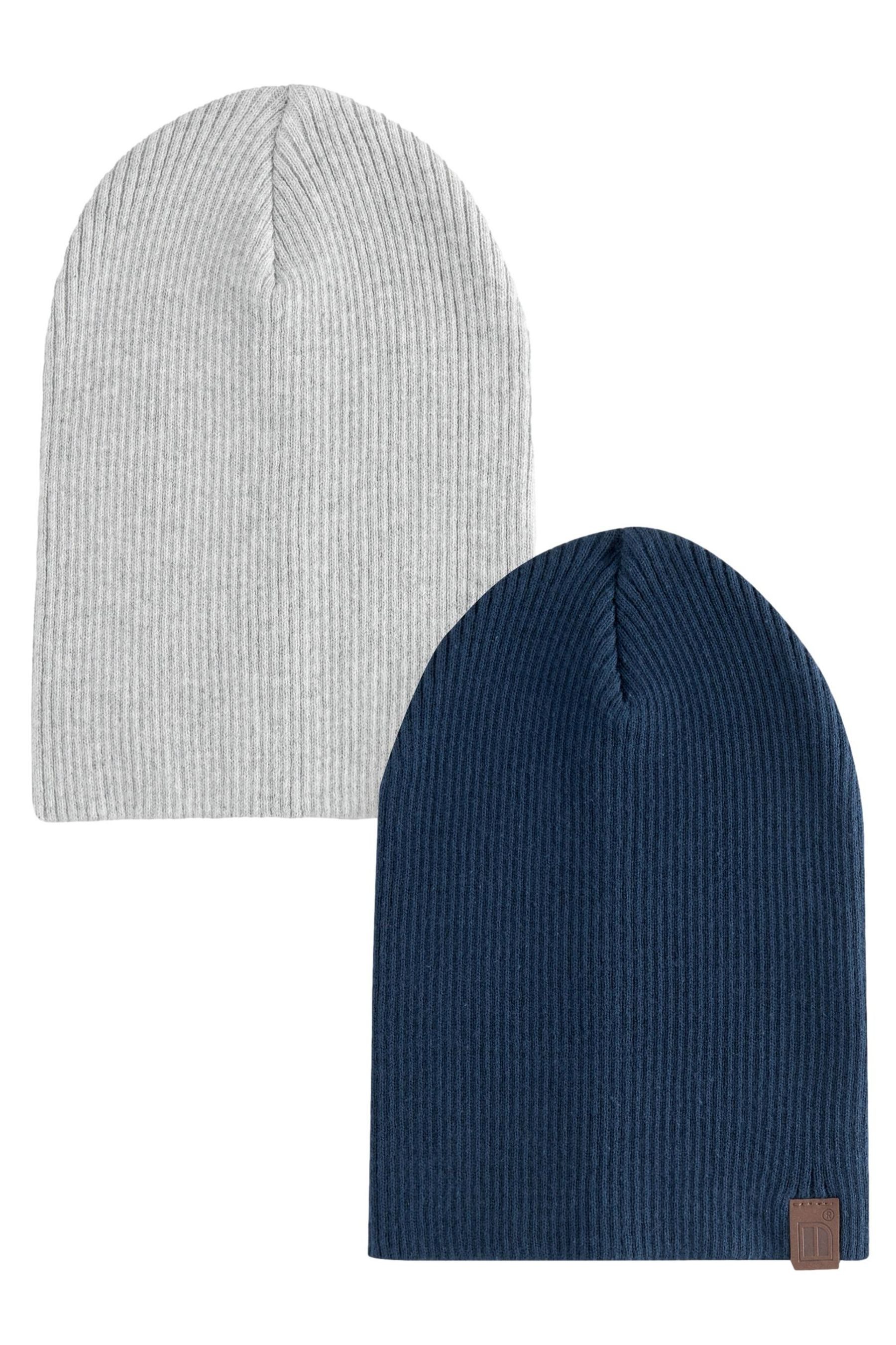 Beanie Strickmützen, 2er-Pack