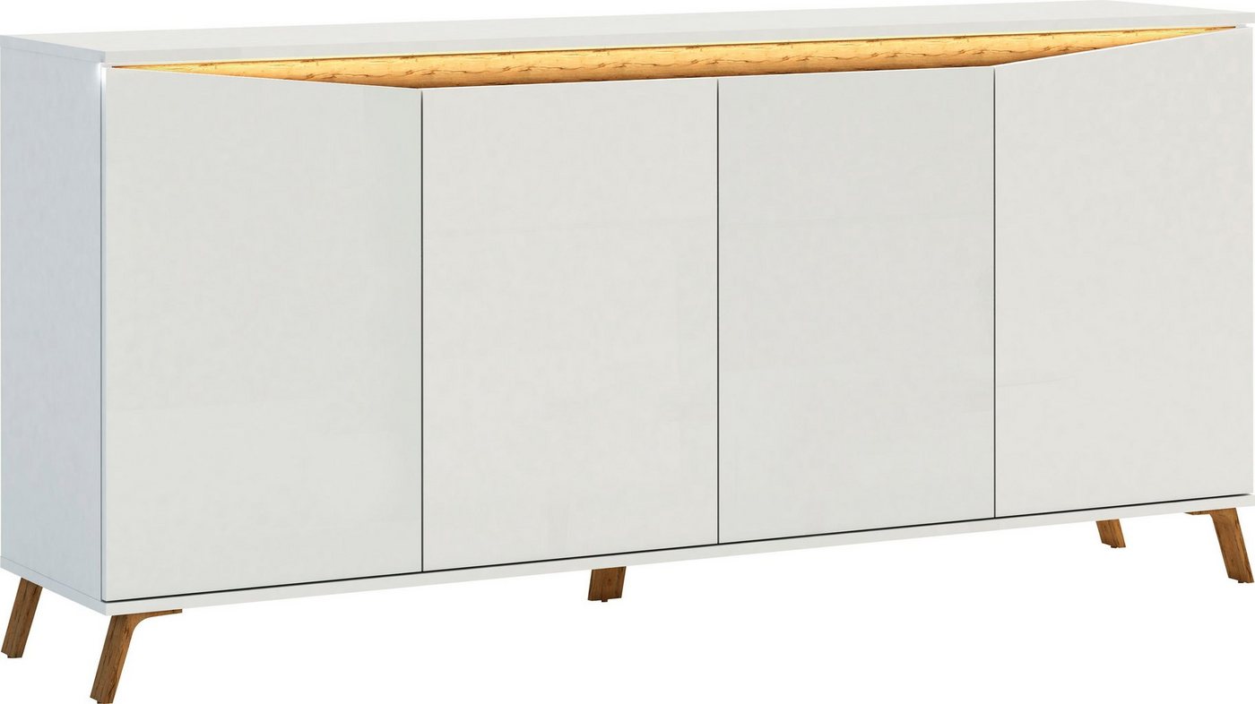 INOSIGN Sideboard »ALADINO«, Breite 184 cm, komplett Hochglanz, ohne Beleuchtung-kaufen