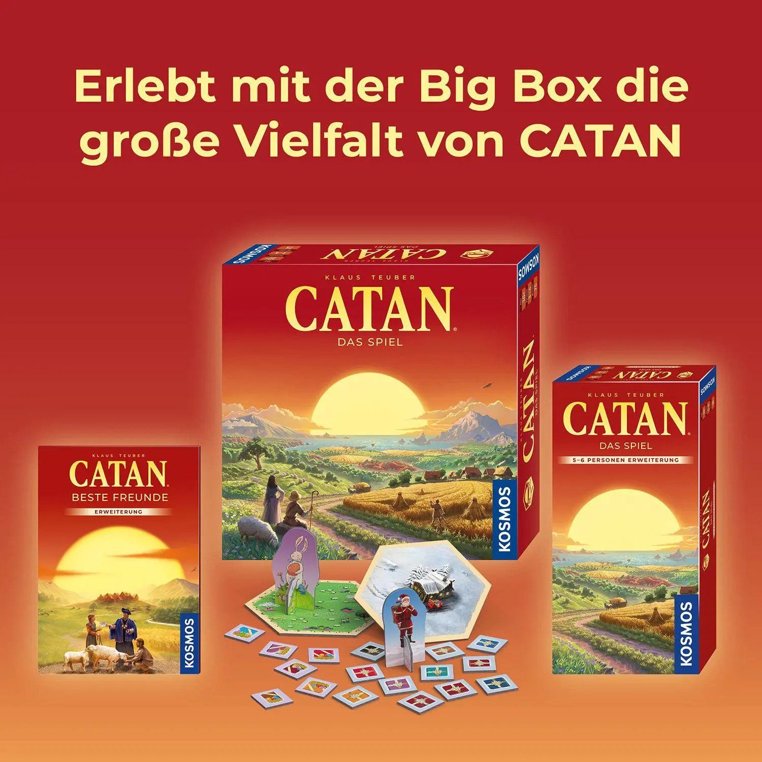 Kosmos Spiel Catan Big Box 2025
