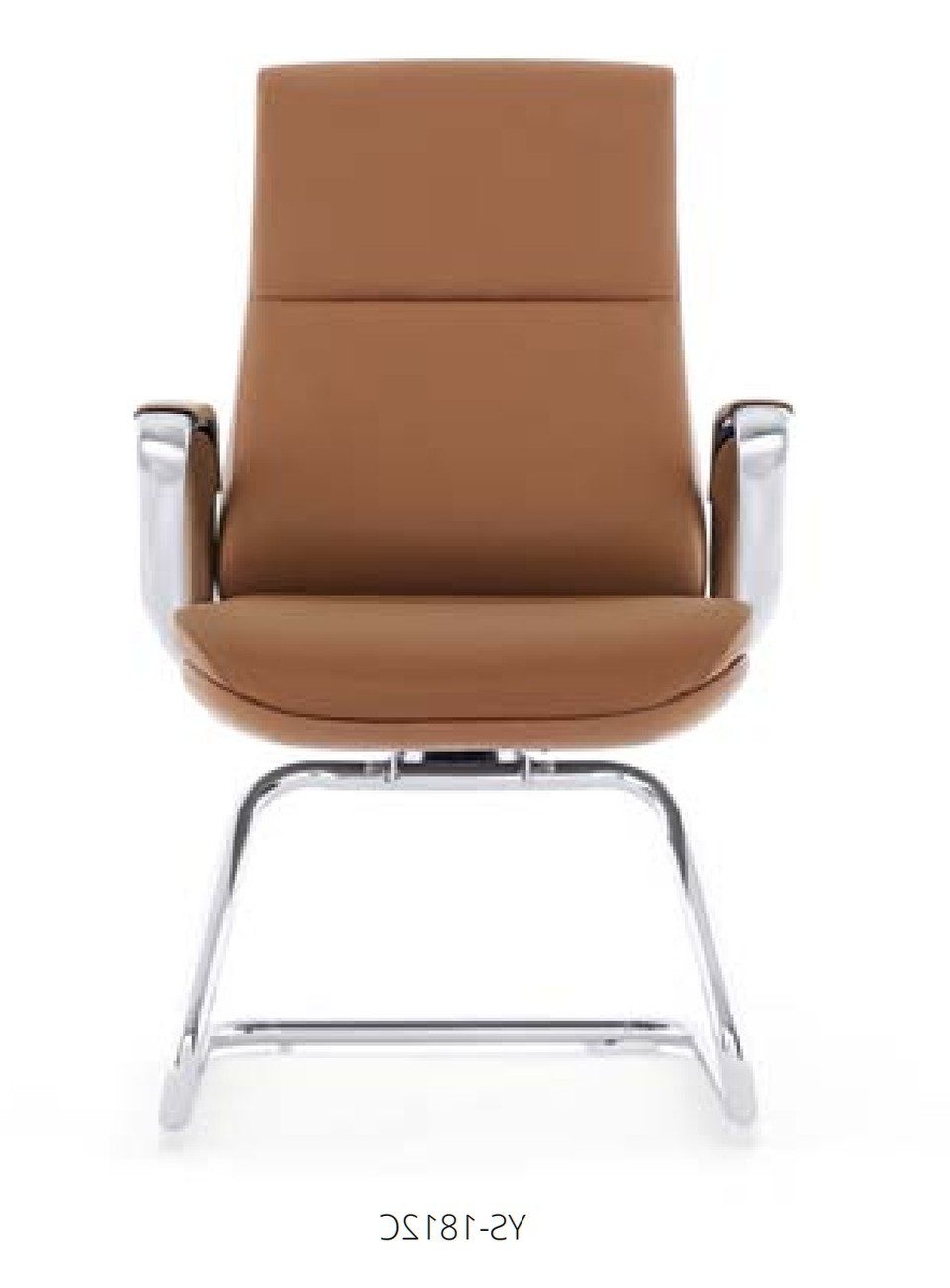 Xlmoebel Freischwinger XLMOEBEL Lehnstuhl aus Leder mit modernem Design und hohem Komfort, Made in Europa
