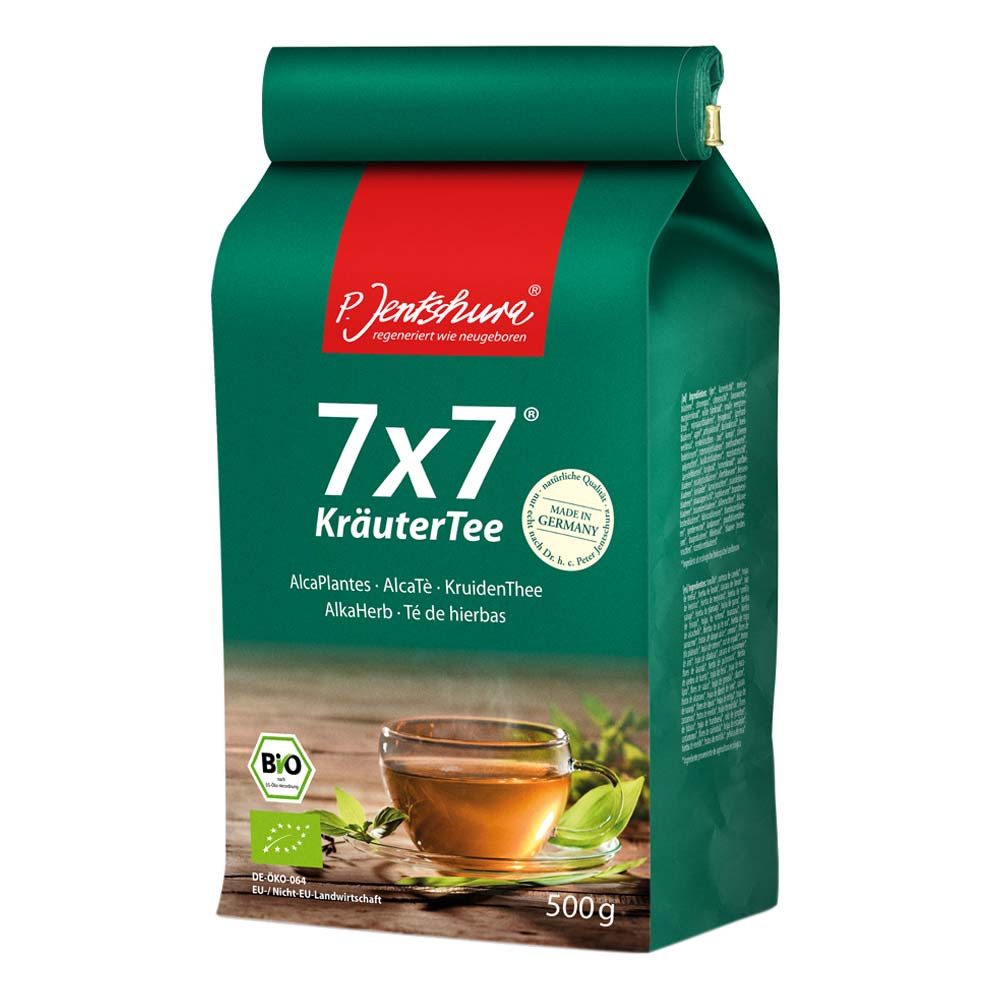 P.Jentschura Duschgel 7x7® KräuterTee - lose 500g 2er Pack