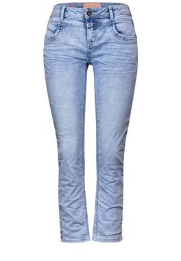 STREET ONE Comfort-fit-Jeans mit hellgrauer Waschung