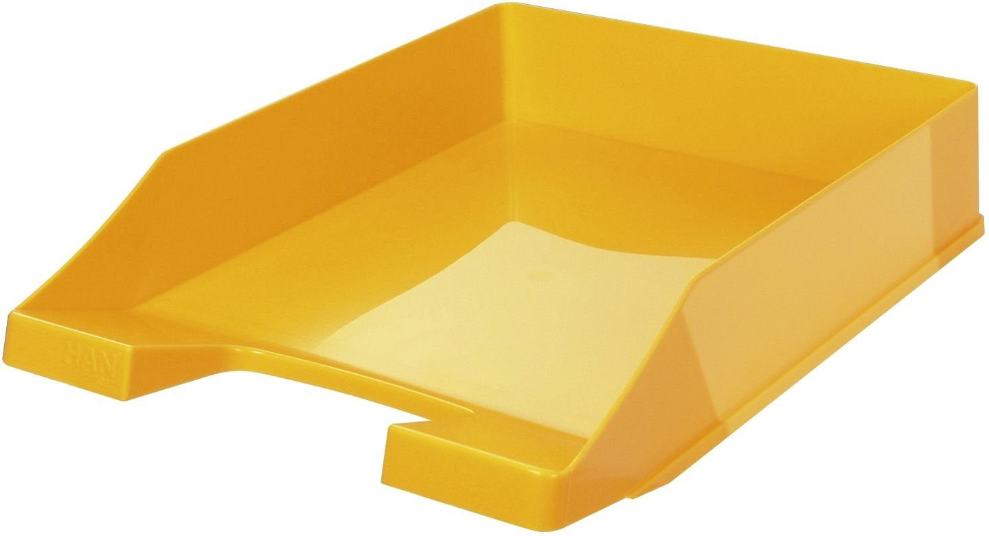 HAN Papierkorb HAN Briefablage KLASSIK, DIN A4, Polystyrol, gelb