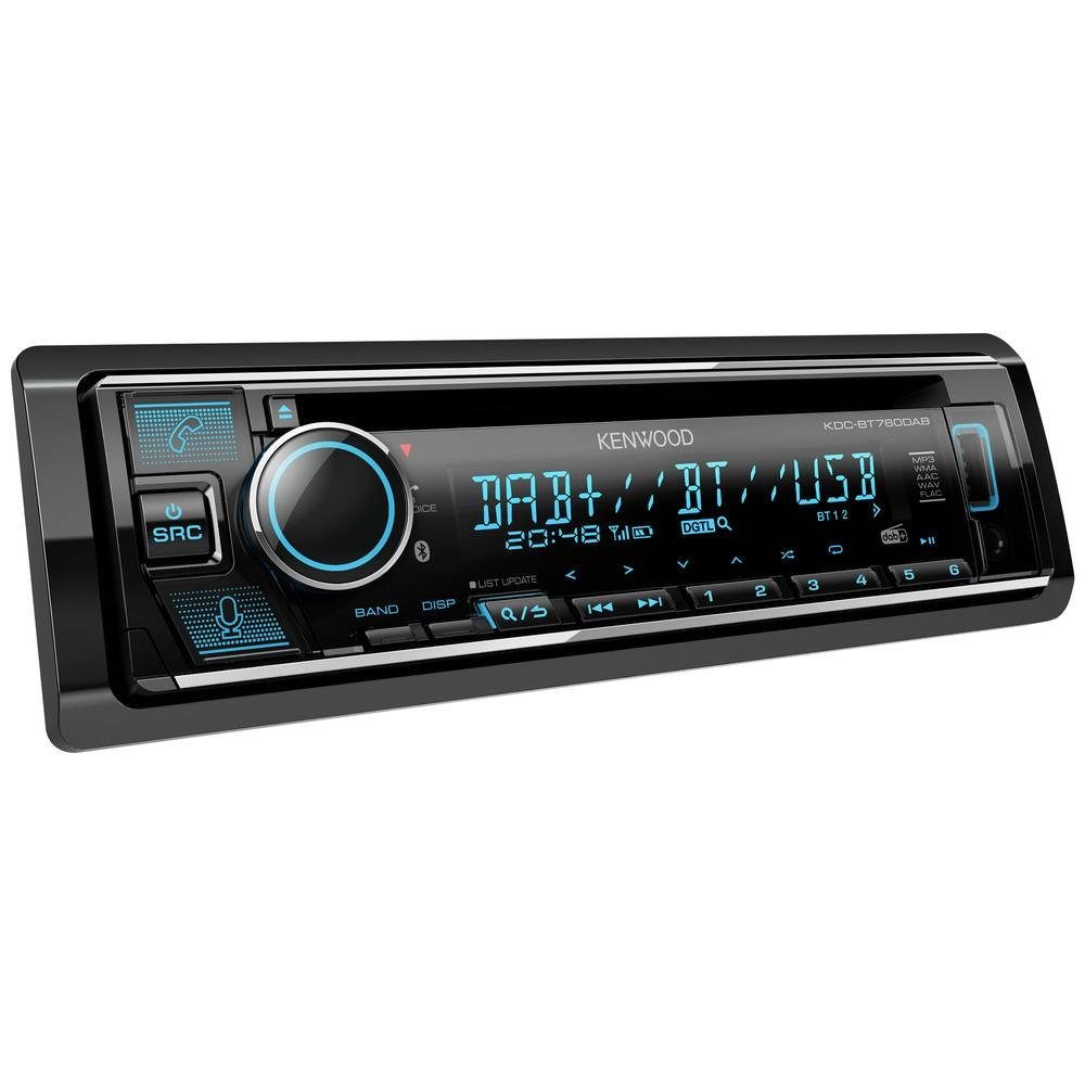 Kenwood CD/USB-Receiver mit Bluetooth, Digitalradio DAB+ & Amazon KDC-BT760DAB Autoradio (DAB+ Tuner, Bluetooth®-Freisprecheinrichtung)