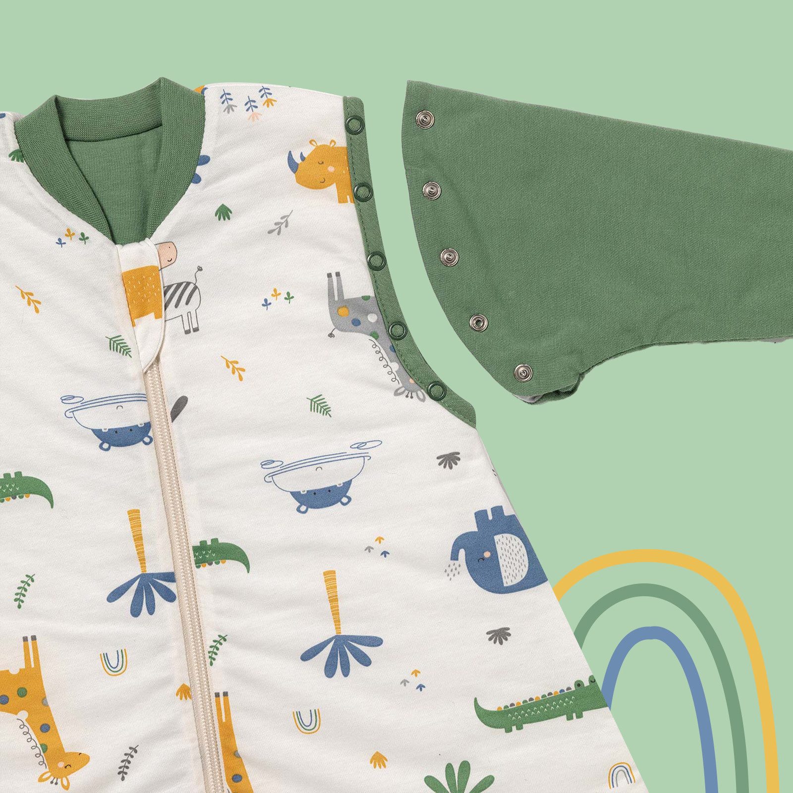 Schlummersack Kinderschlafsack Babyschlafsack, 2.5 Tog OEKO-TEX günstig online kaufen