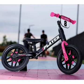 Bigbuy Laufrad Kinderfahrrad New Bike Player Lichter Rosa 10