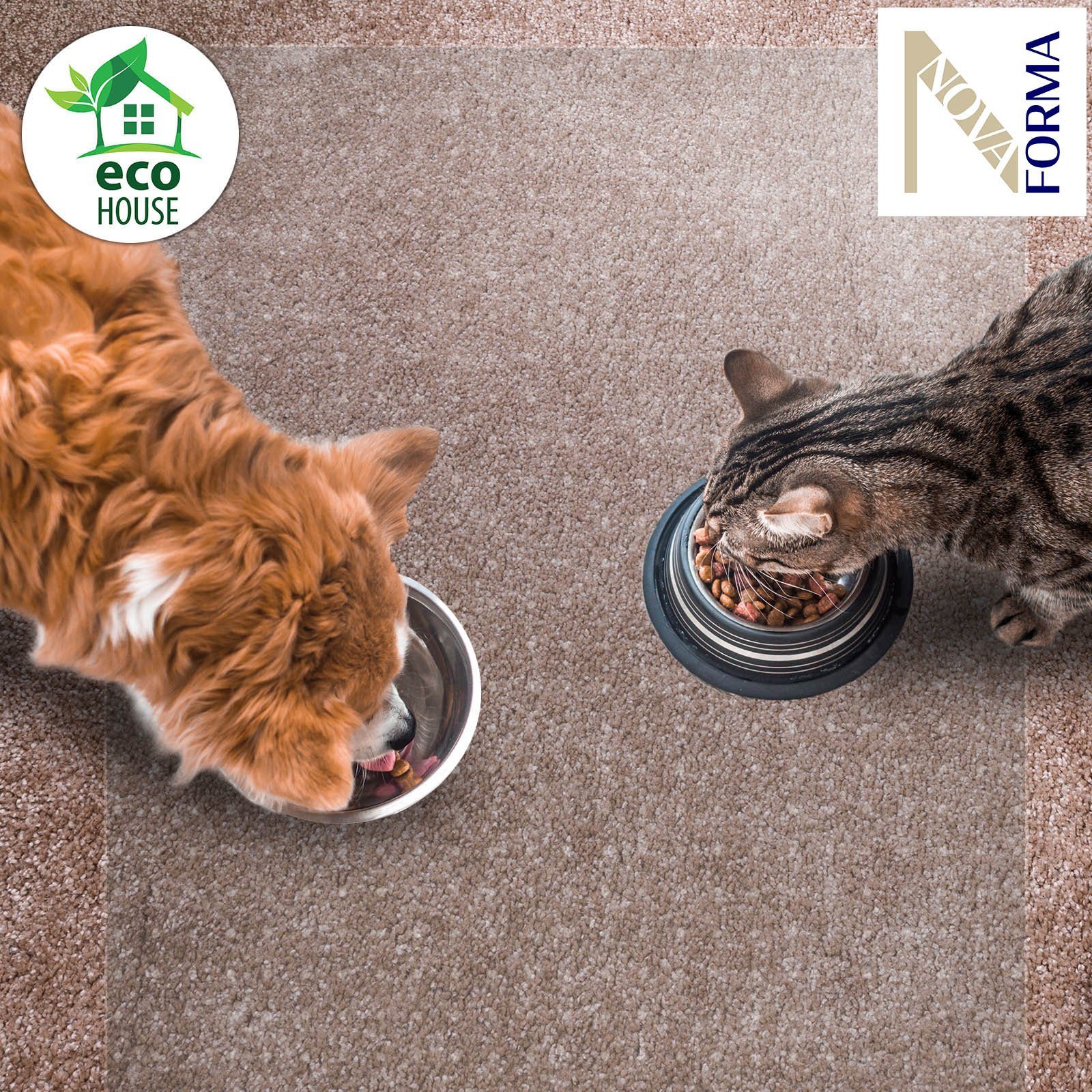 Nova Forma Bodenschutzmatte ECO-MAT, aus PET, transparente Stuhlmatte für Teppichböden, recyclebar