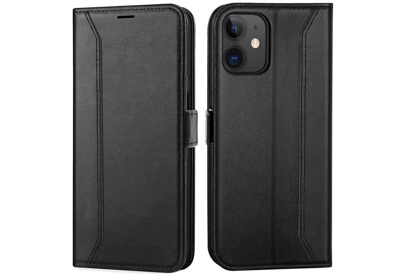 CoolGadget Handyhülle Book Case Elegance Tasche für Apple iPhone 11 6,1 Zoll, Hülle Magnet Klapphülle Flip Case für iPhone 11 Schutzhülle