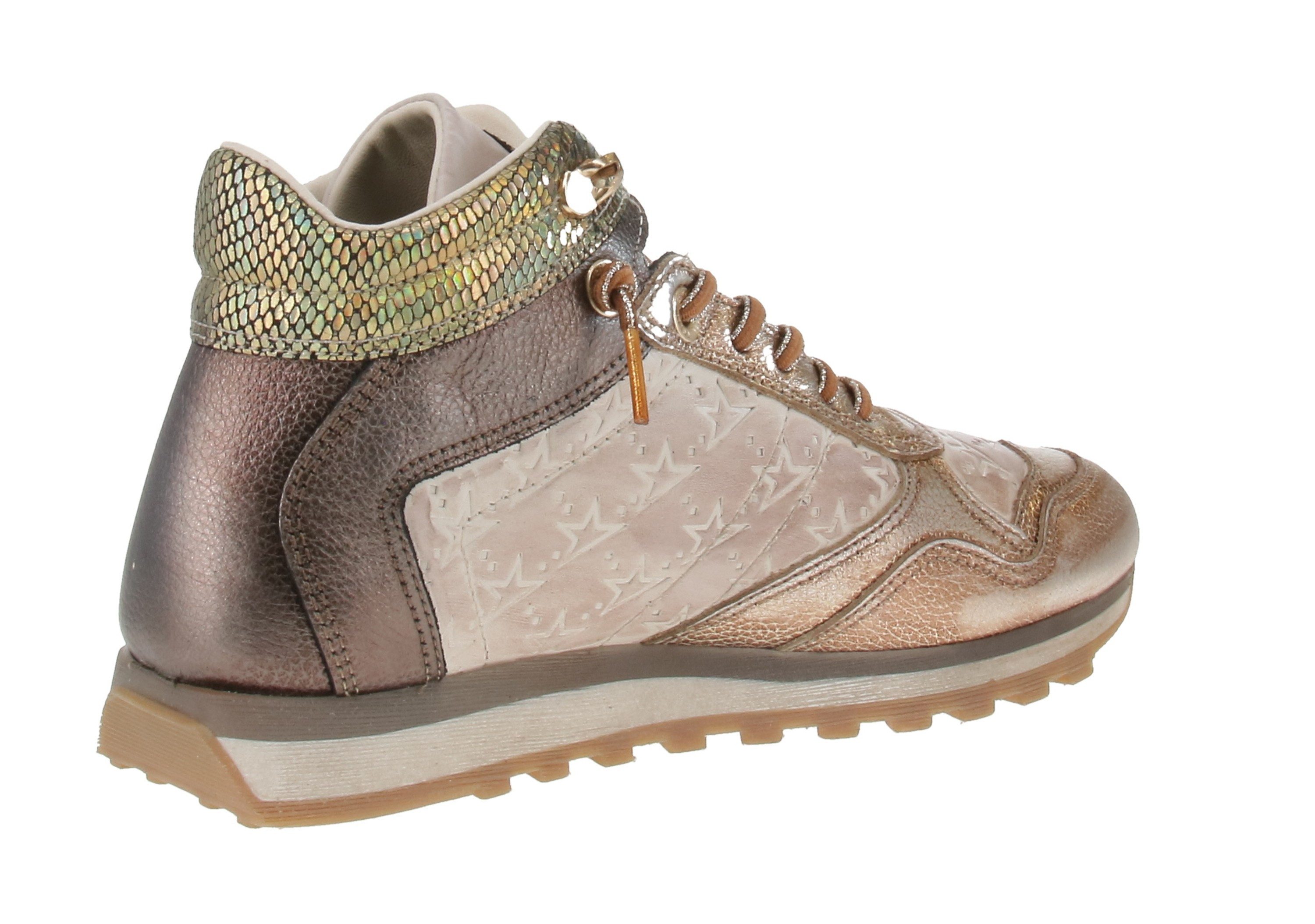 Cetti Cetti C-1048 SRA INV26 - Damen Sneaker - Used-Metal-Ivory Sneaker günstig online kaufen