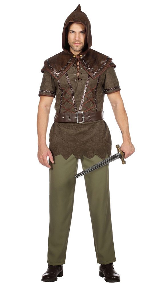 Kostüm Robin Hood Herren Mittelalter Bogenschütze