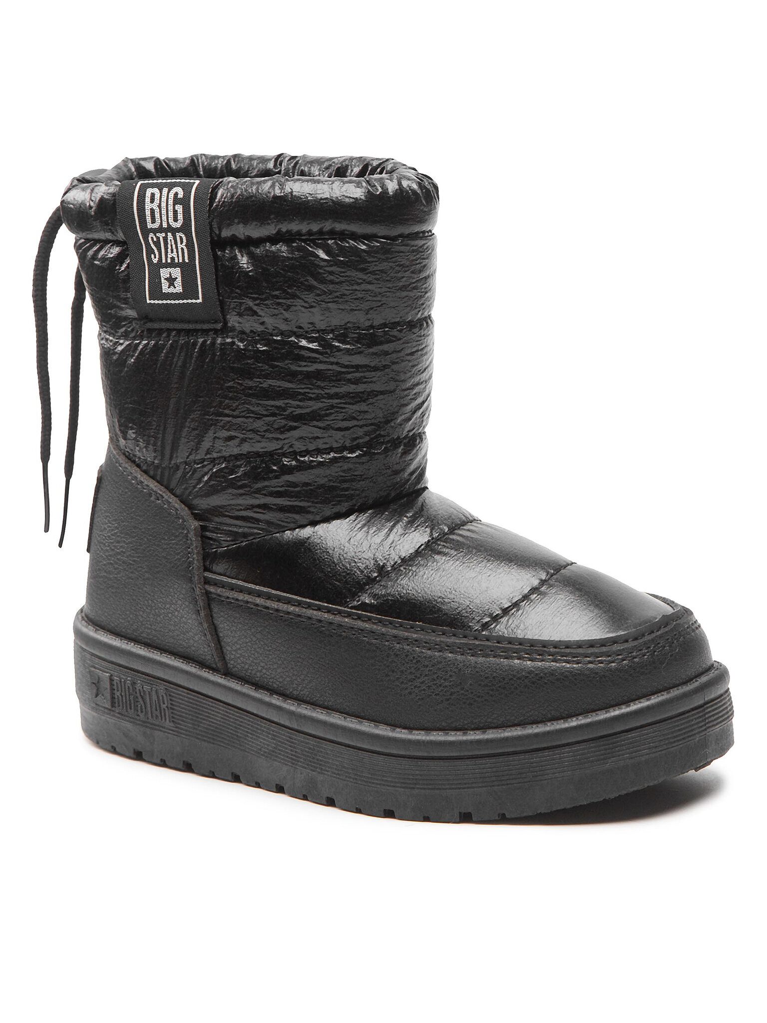 BIG STAR Schneeschuhe KK374220 Black Schnürschuh