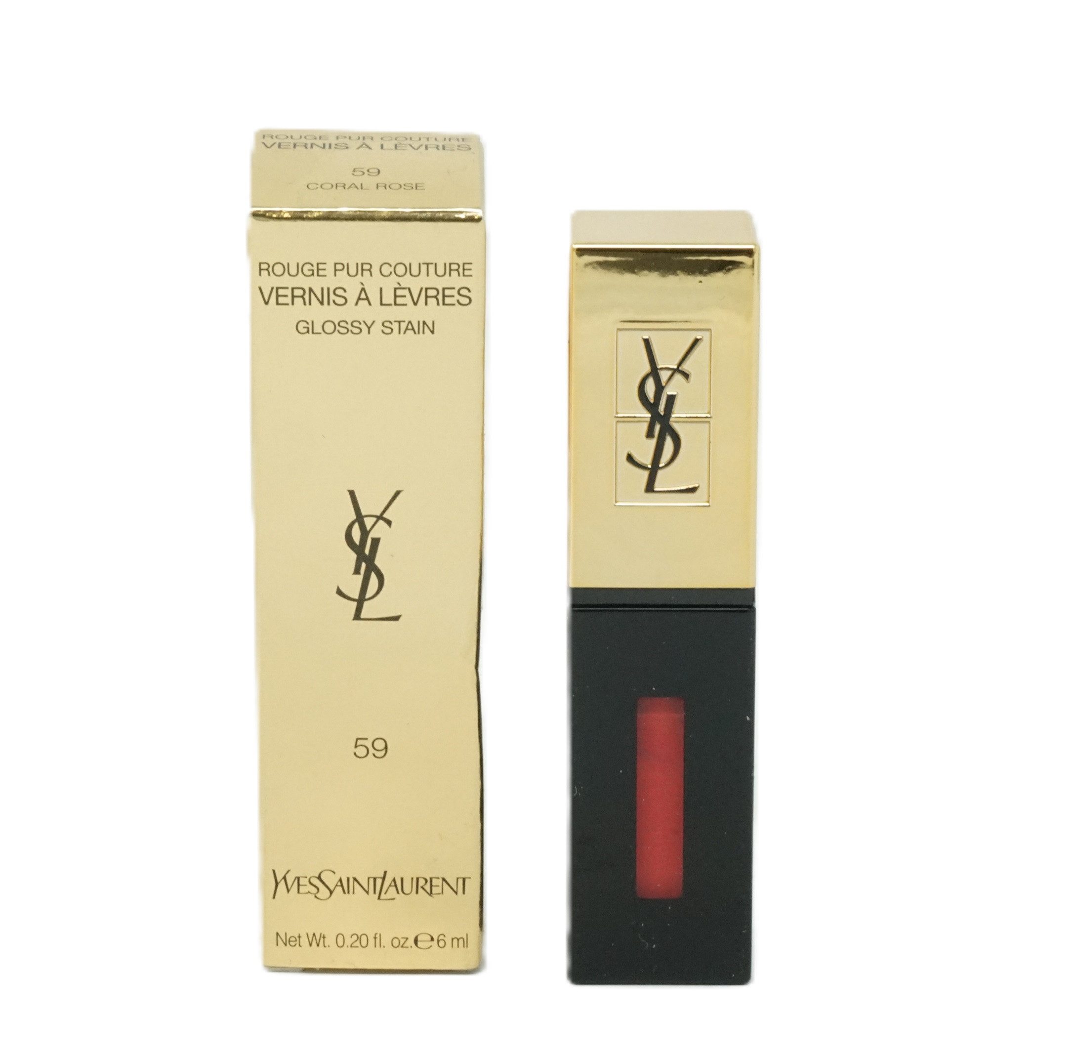 YVES SAINT LAURENT Lippenstift Yves Saint Laurent Rouge glossy Stain 59 6ml