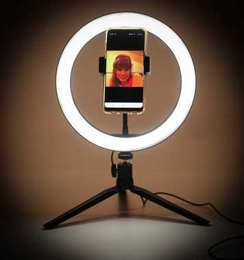 Bubble-Store Wasserkaraffe Handy Ringlicht, (Handy Selfie), Selfie-Ringlicht mit Stativ