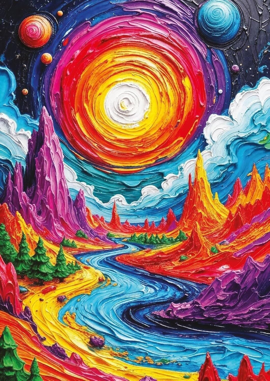 ART PUZZLE Puzzle KUNSTPUZZLE Puzzle Chromaverse 1000 dlks, Puzzleteile
