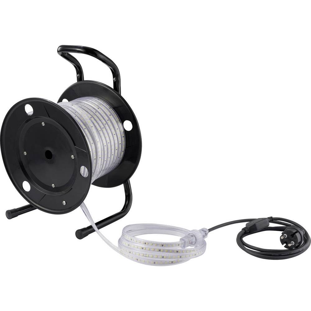 Sygonix LED Stripe SY-7189566 LED-Streifen mit Stecker 230 V/AC 15 m 1 St., verlängerbar – Bild 3 von 5
