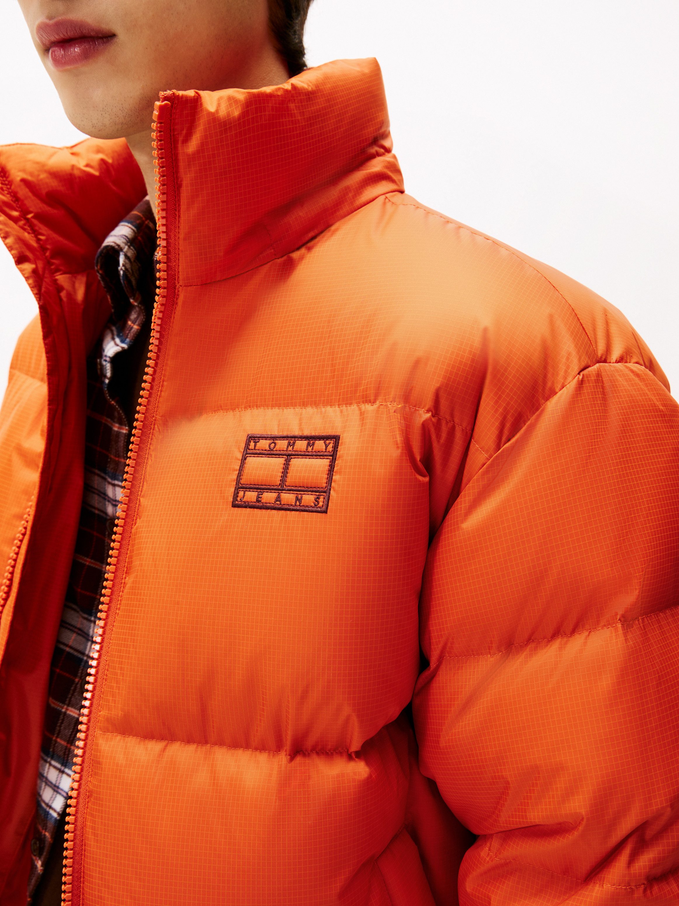 Tommy Jeans Steppjacke ALASKA DOWN PUFFER Übergangsjacke Regular fit mit ab günstig online kaufen