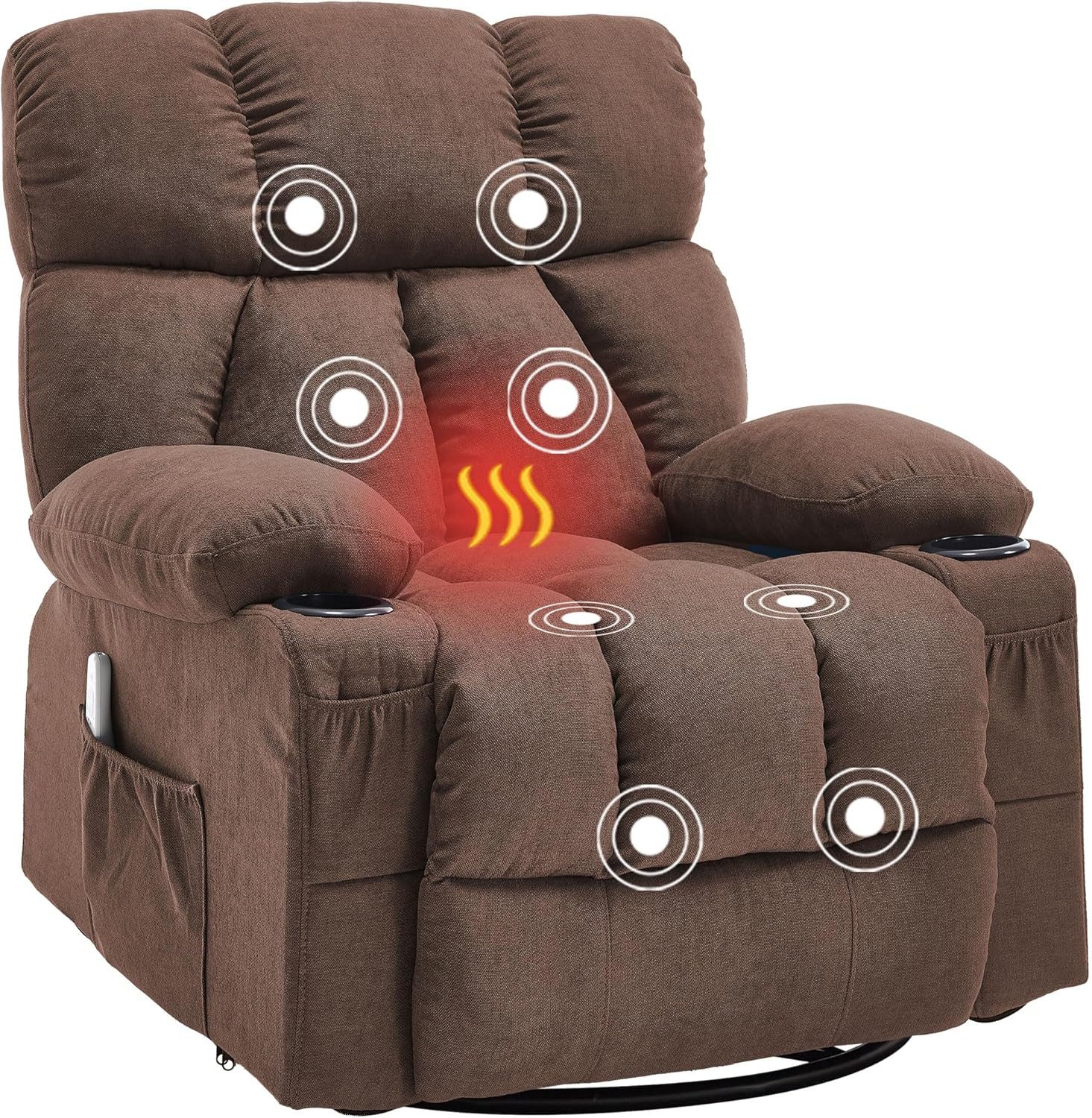 FANTASYLAB Relaxsessel Elektrisch Massagesessel, Fernsehsessel, Relaxstuhl günstig online kaufen