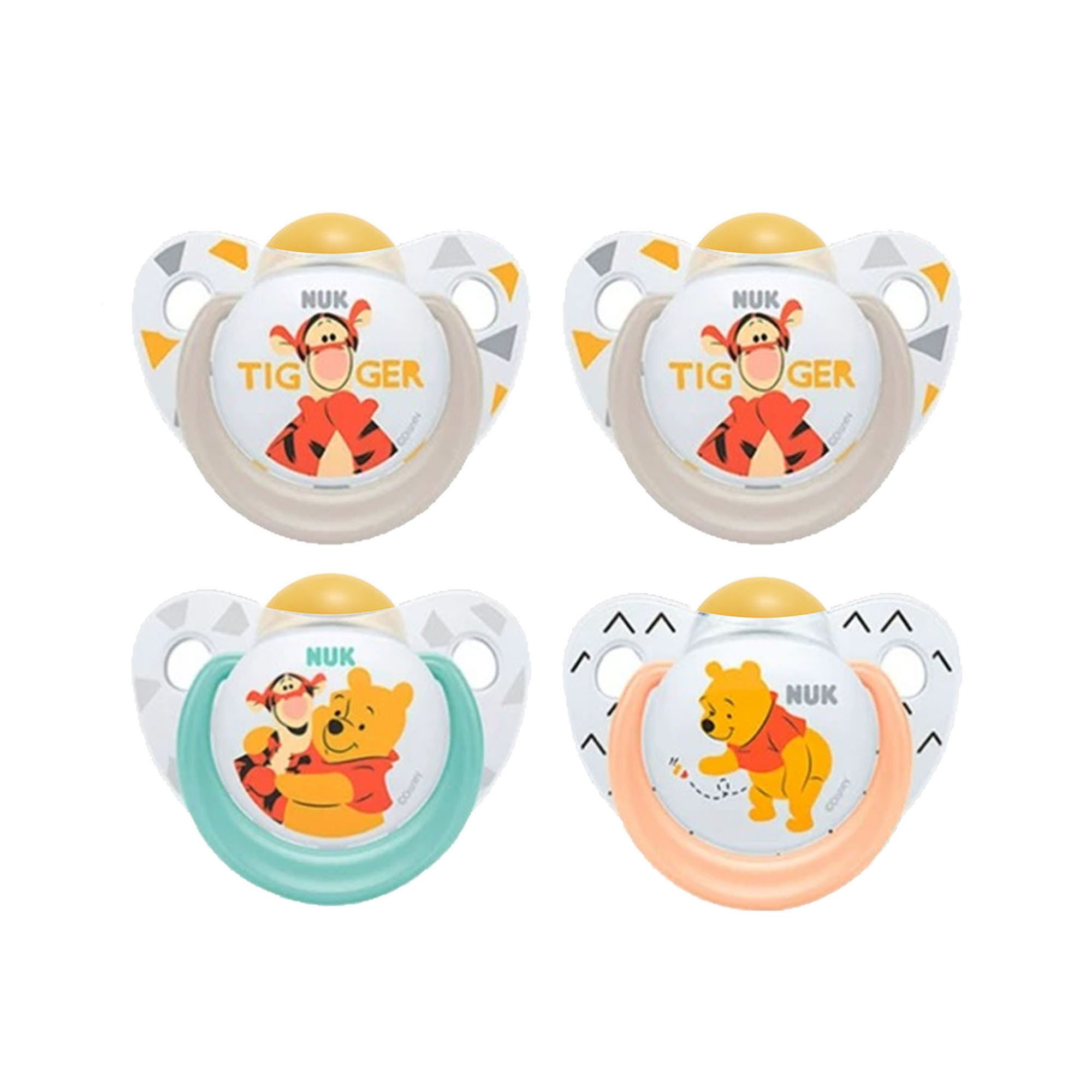 NUK Schnuller NUK Disney Latex Babyschnuller 0-6M Vorteilset