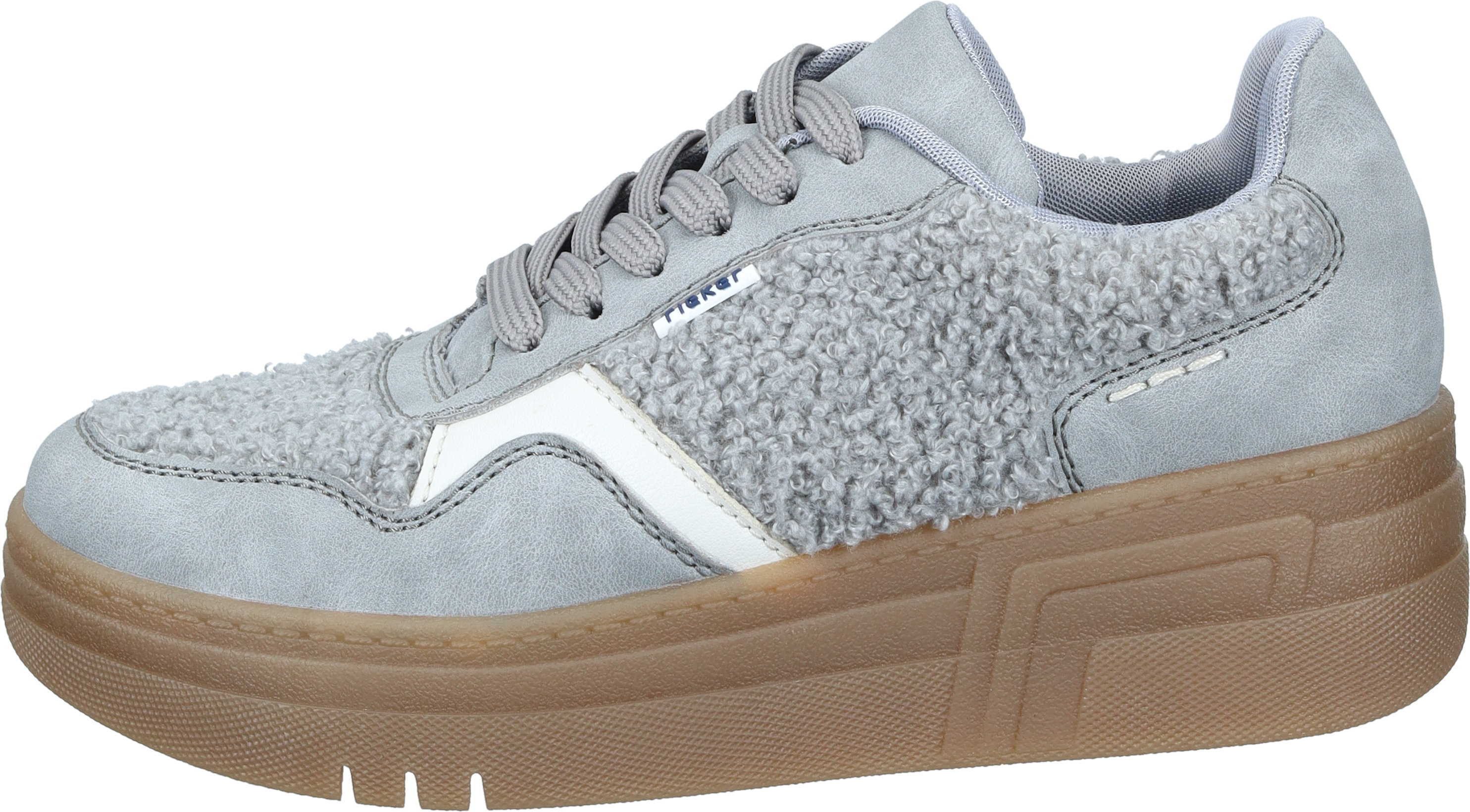 Rieker Schnürer Sneaker aus Textil/Synthetik günstig online kaufen