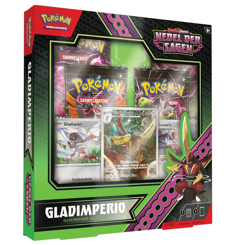 POKÉMON Sammelkarte Gladimperio Kollektion Pokemon Sammel-Karten deutsch Edition