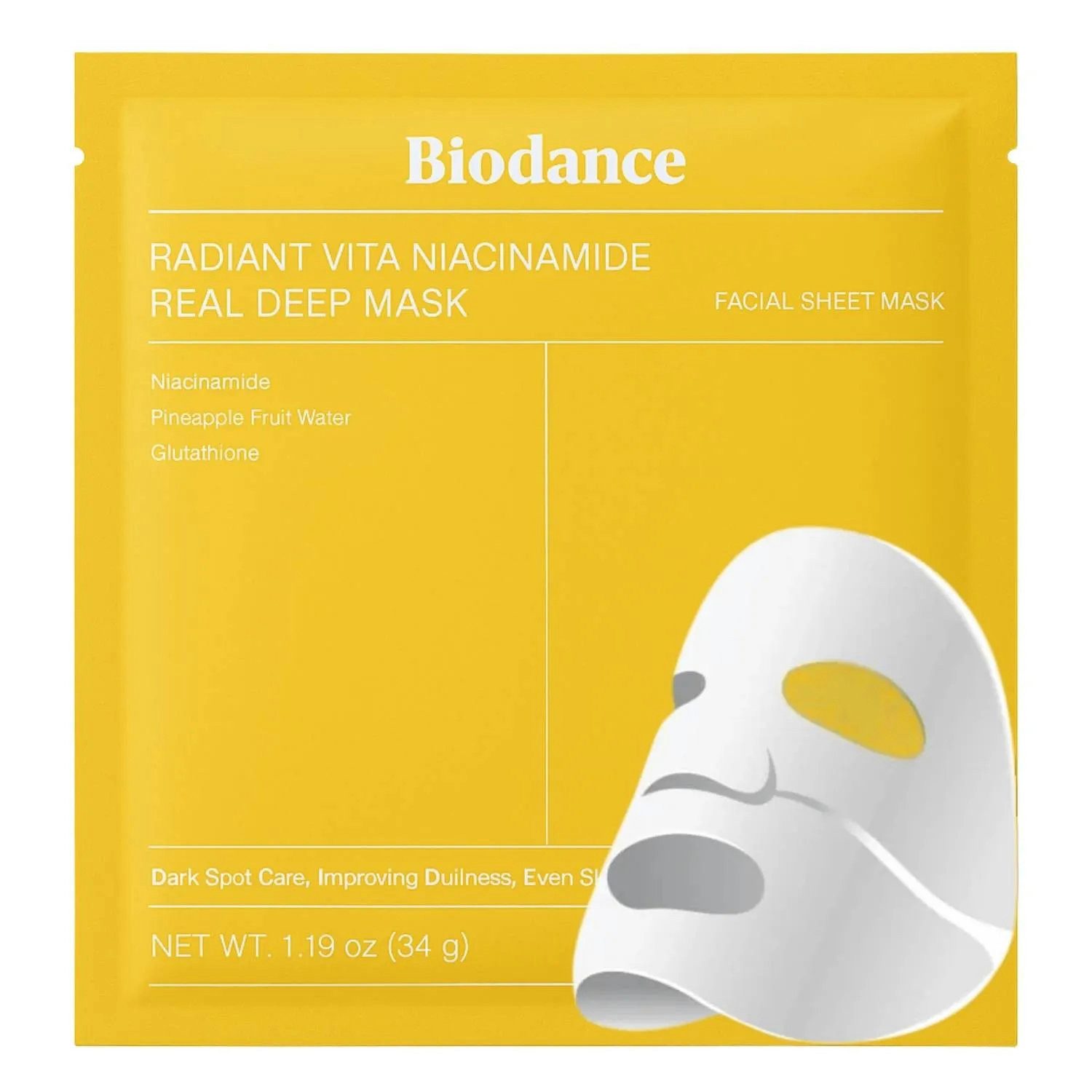 Gesichtsmaske Radiant Vita Niacinamide Real Deep Mask
