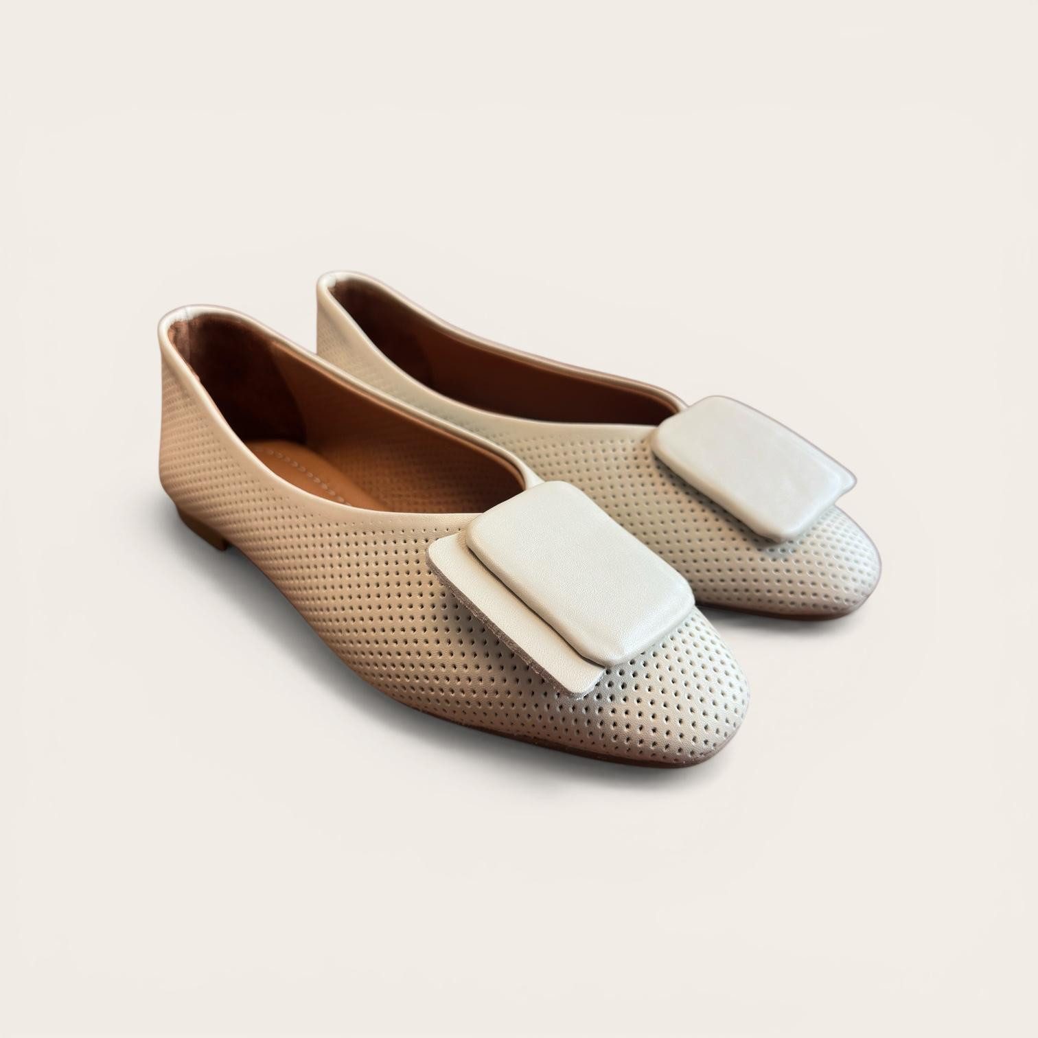 Begoria Begoria Snake - Exquisite Leder-Ballerinas mit Schlangenmuster Ballerina