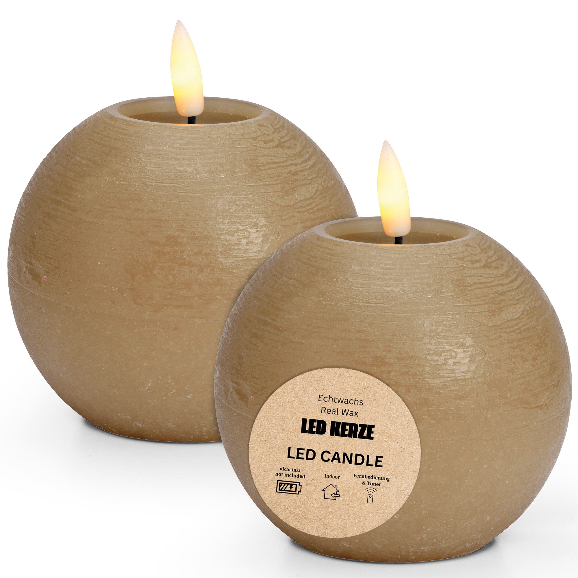 matches21 HOME & HOBBY Tafelkerze LED günstig online kaufen