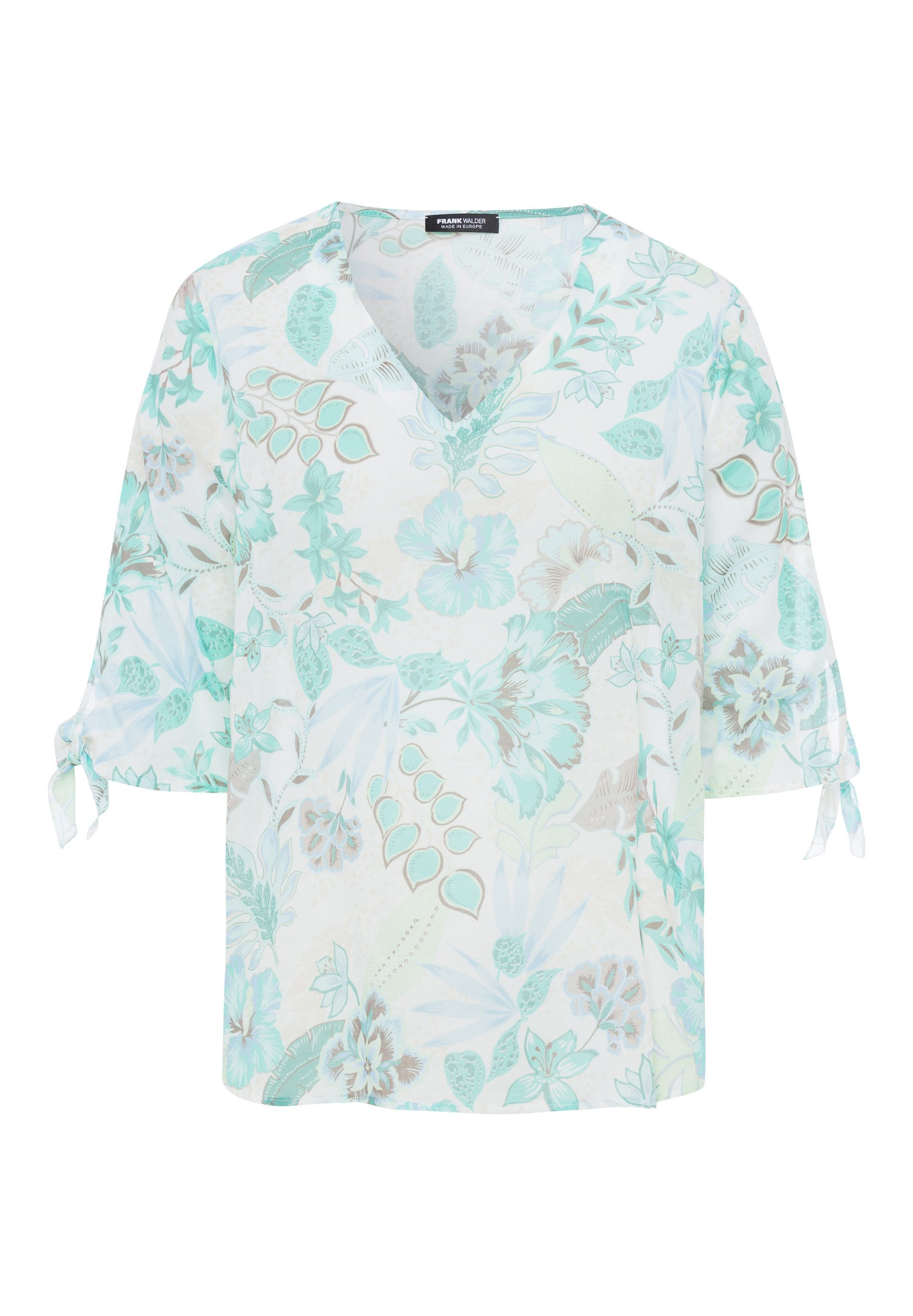 FRANK WALDER Schlupfbluse mit sommerlichen Blumenprint günstig online kaufen